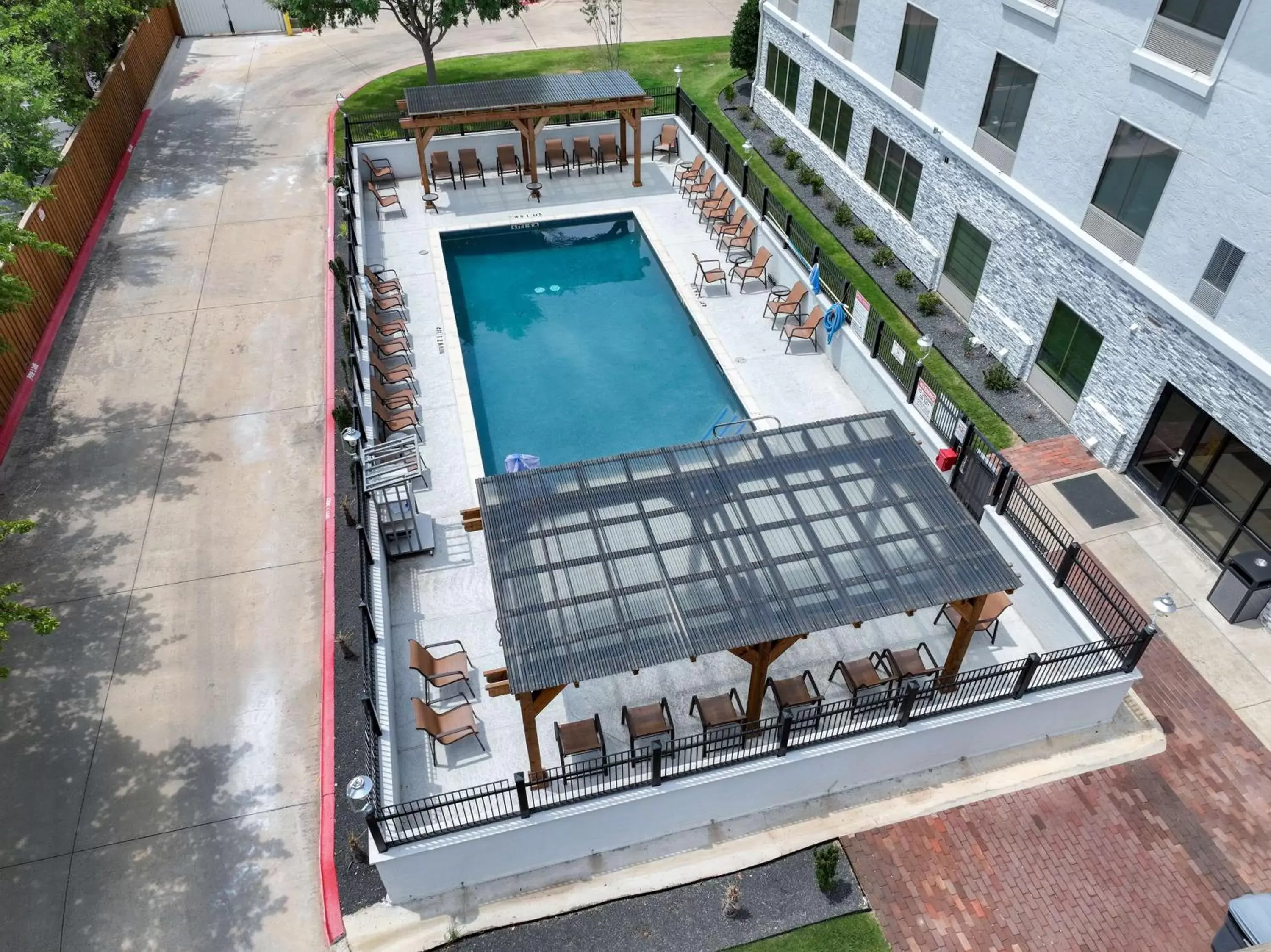 Pool View in Hampton Inn By Hilton & Suites Denton