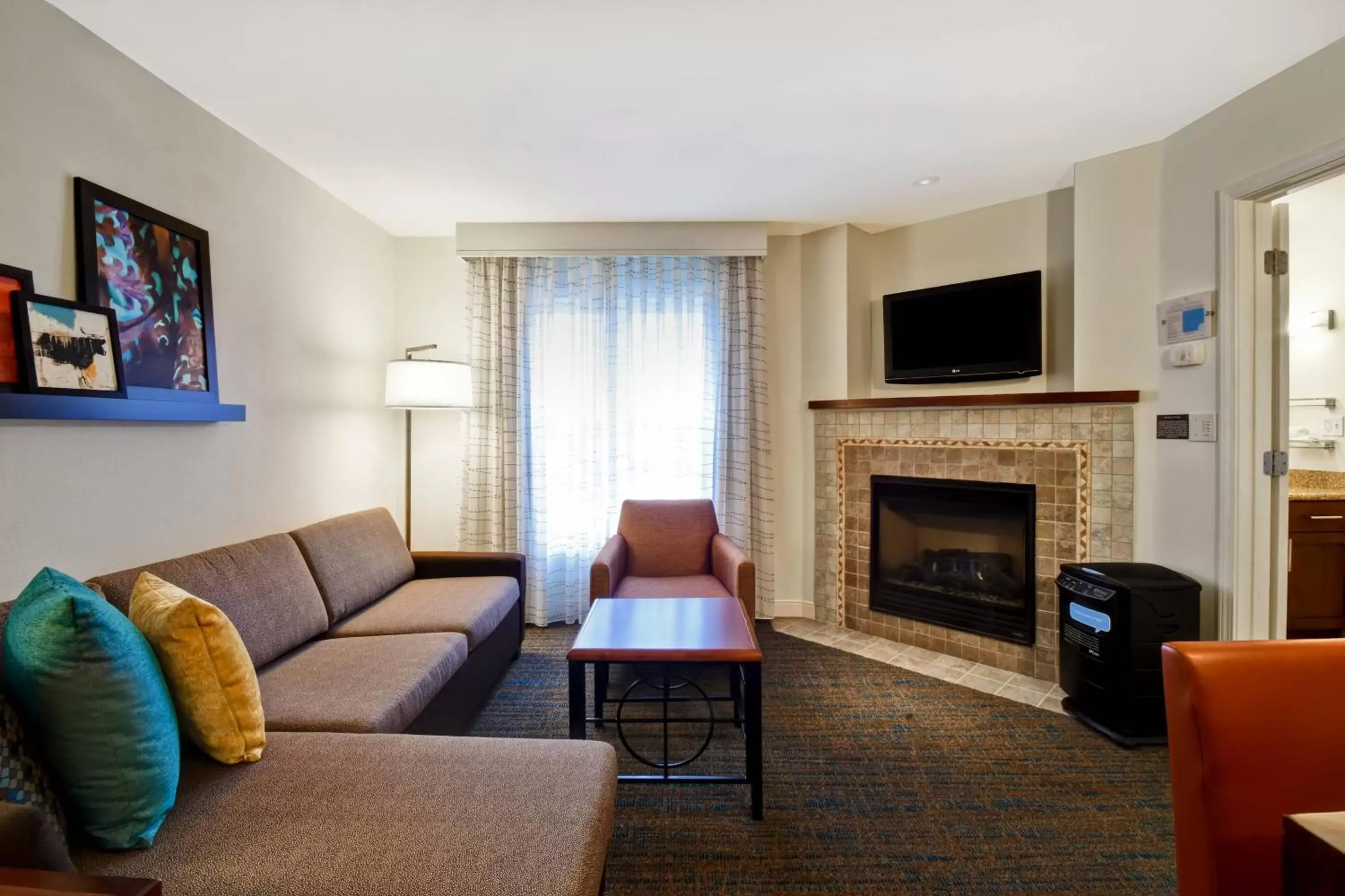 Living room, Seating Area in Residence Inn by Marriott Stillwater