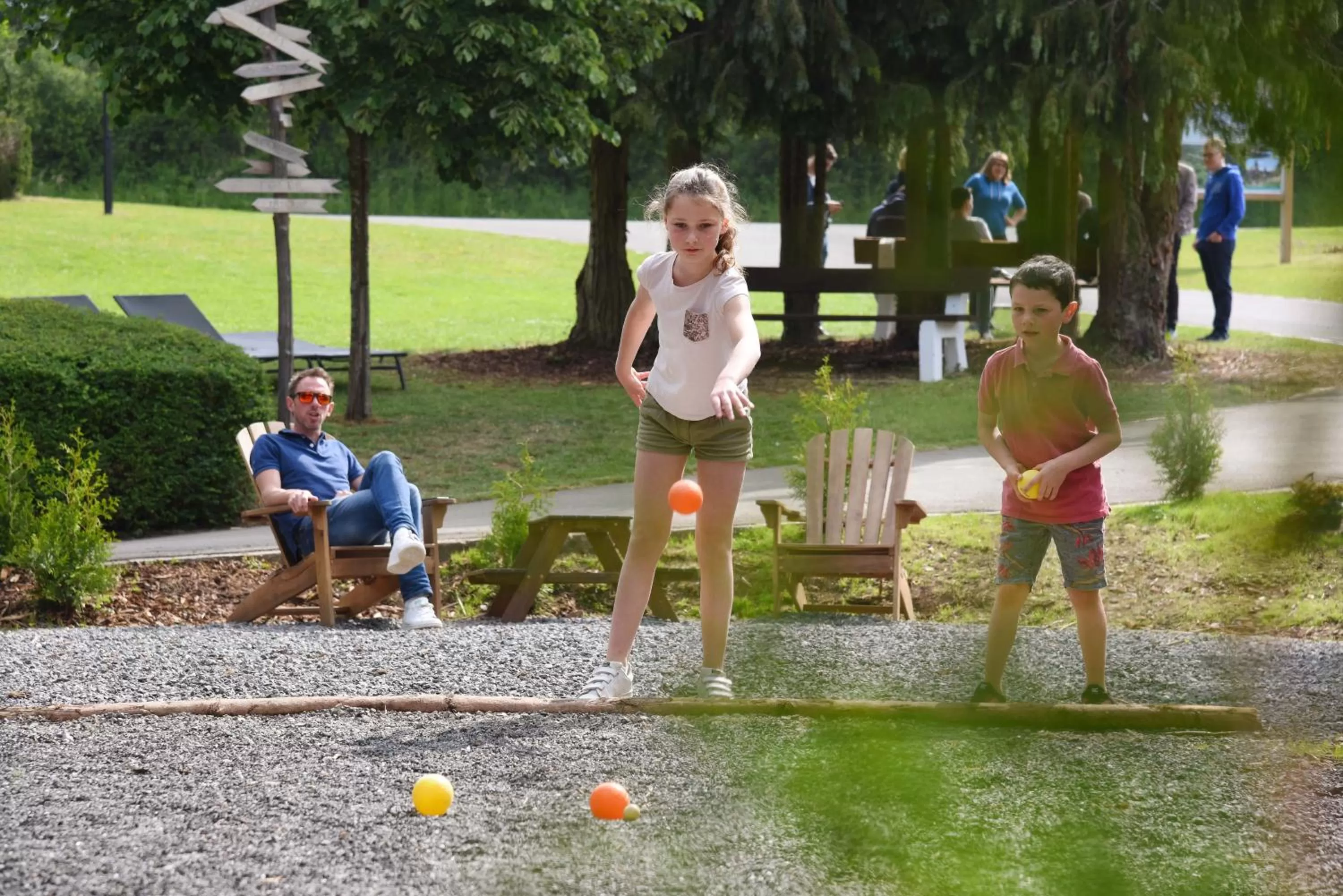 Garden in Mont-des-Pins