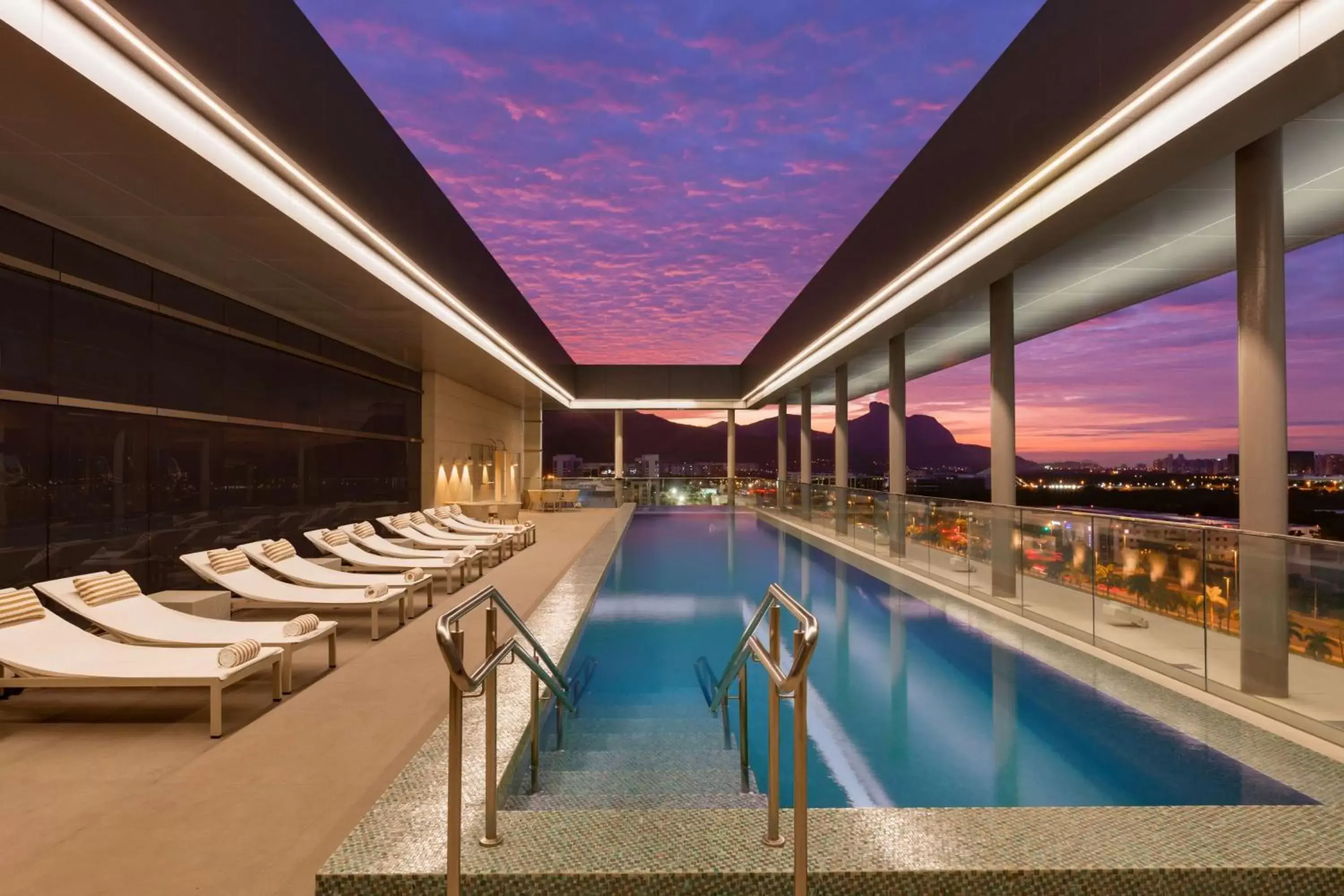 Pool view, Swimming Pool in Hilton Barra Rio de Janeiro