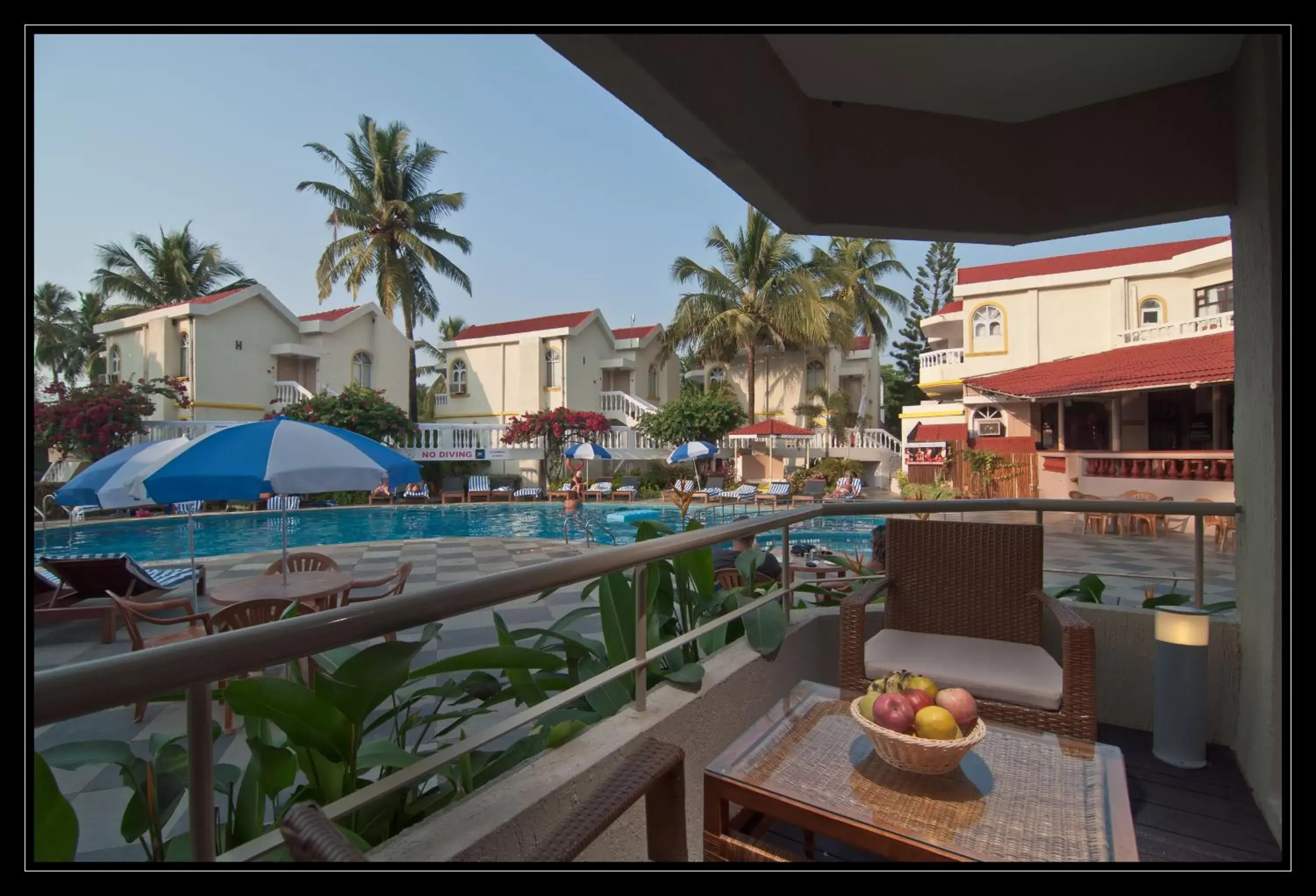 Balcony/Terrace in Whispering Palms Beach Resort