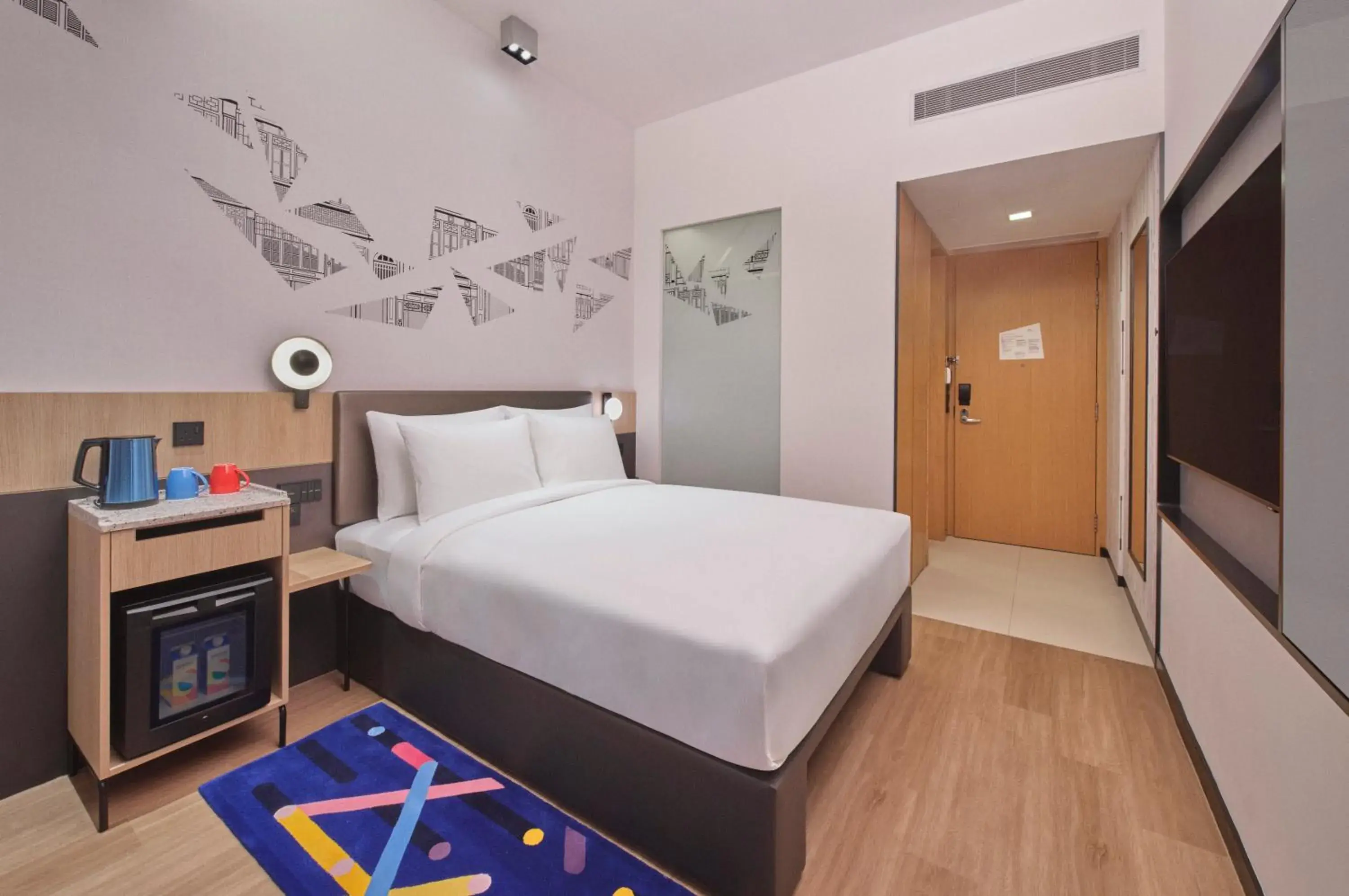 Bed in Aloft Singapore Novena