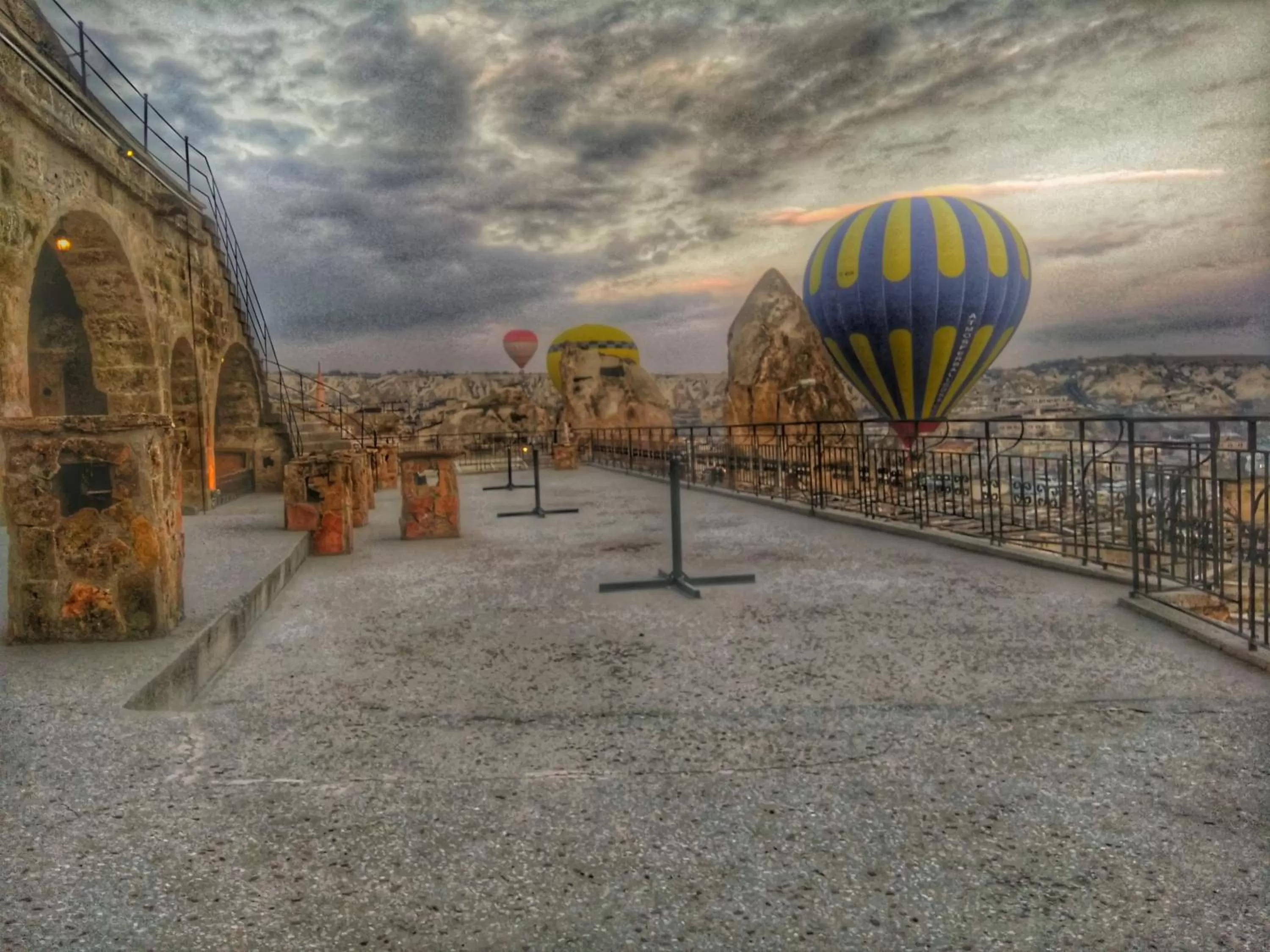 Balcony/Terrace in Elite Cave Suites