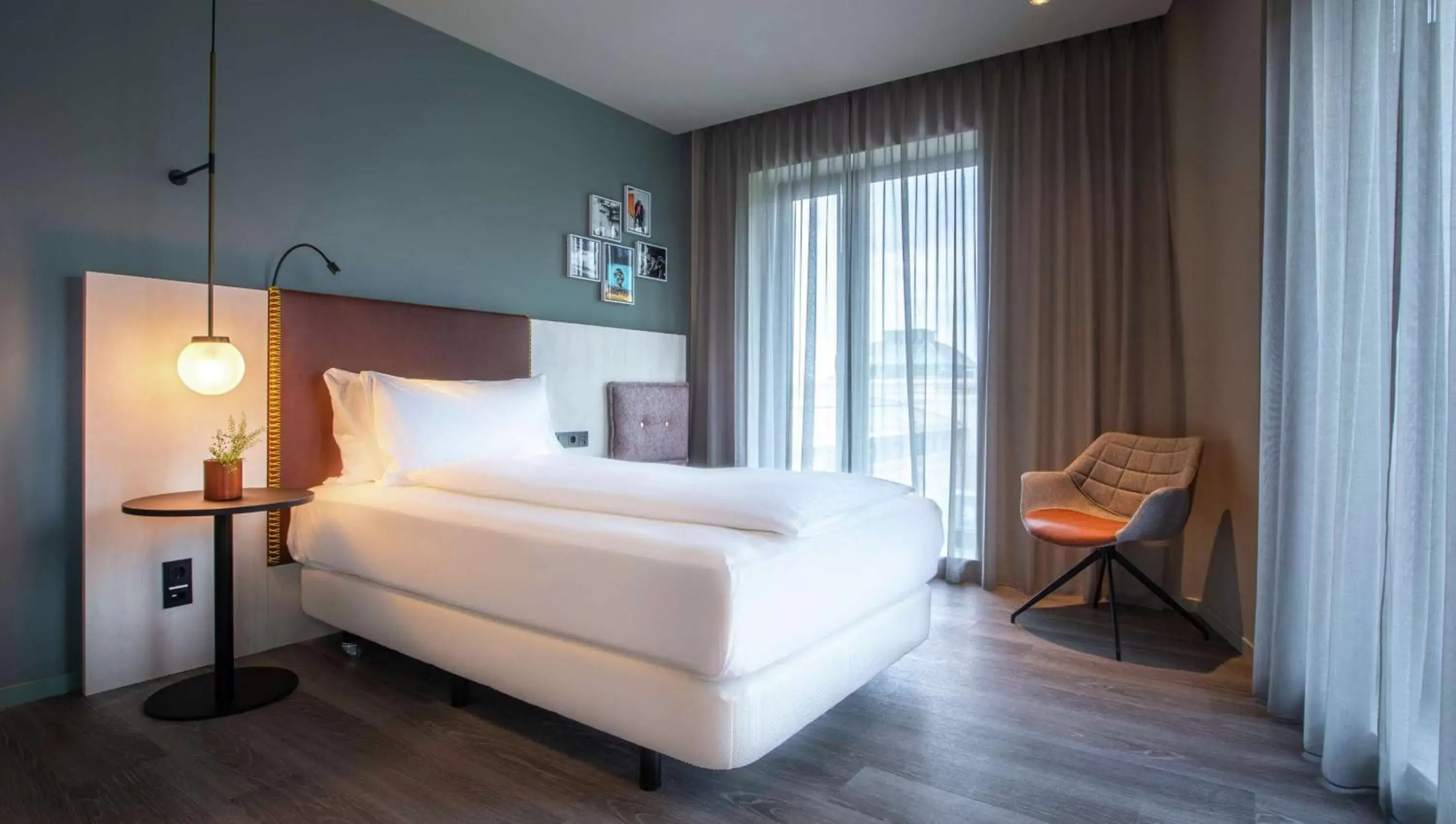 Bed in Hilton Garden Inn Mannheim