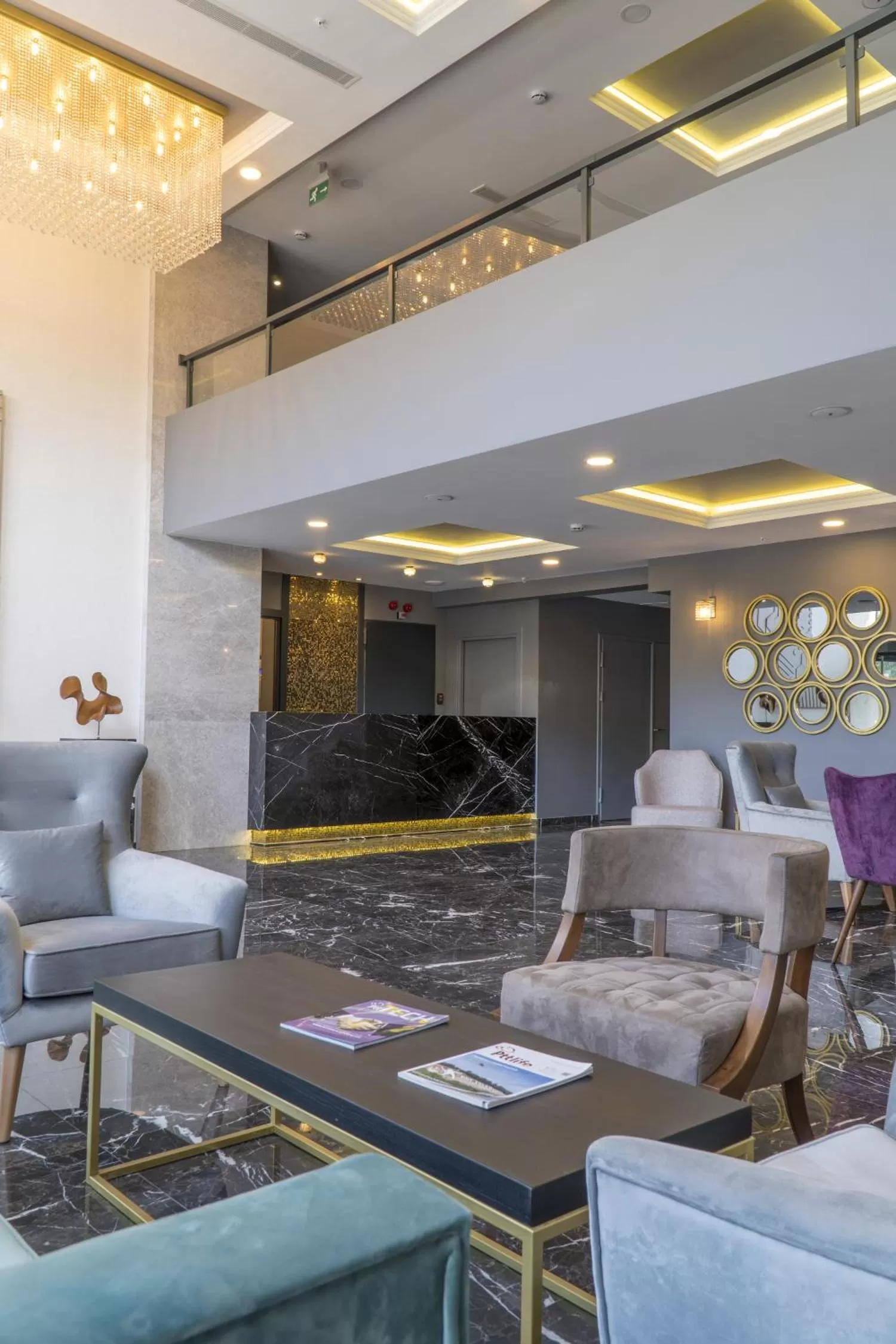 Lobby or reception in Greymark Hotel