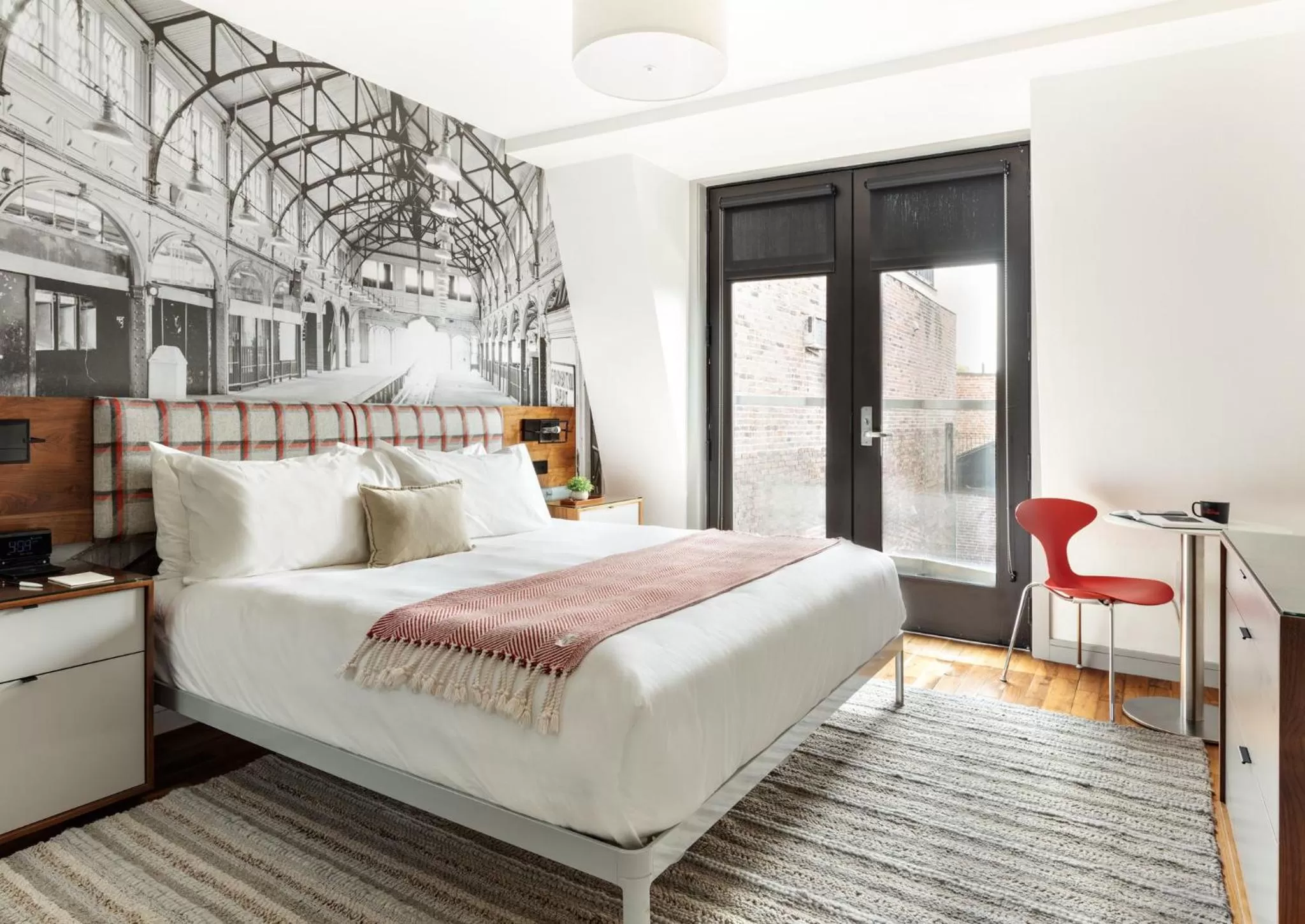 Bed in The Revolution Hotel