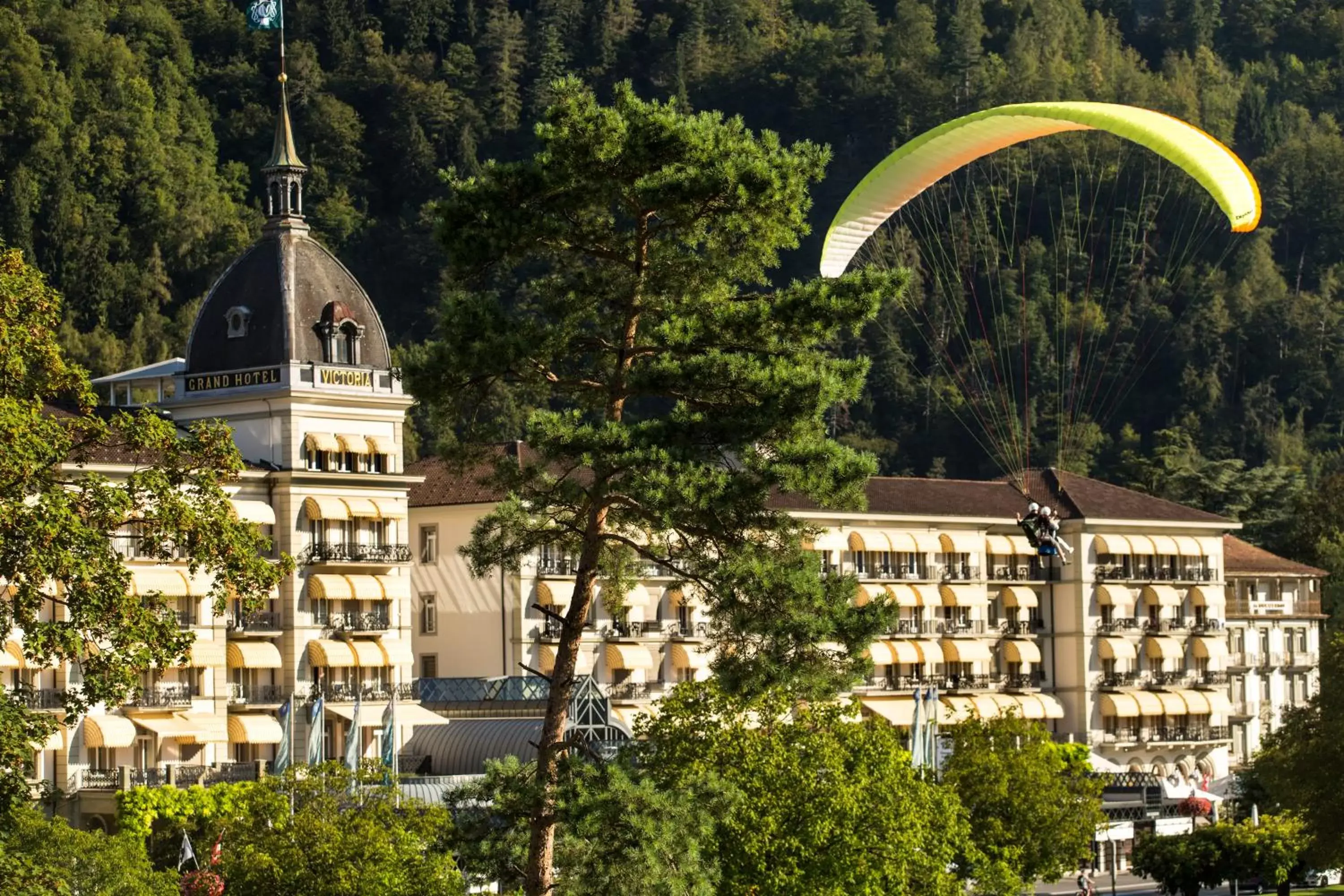 Property building, Bird's-eye View in Victoria Jungfrau Grand Hotel & Spa