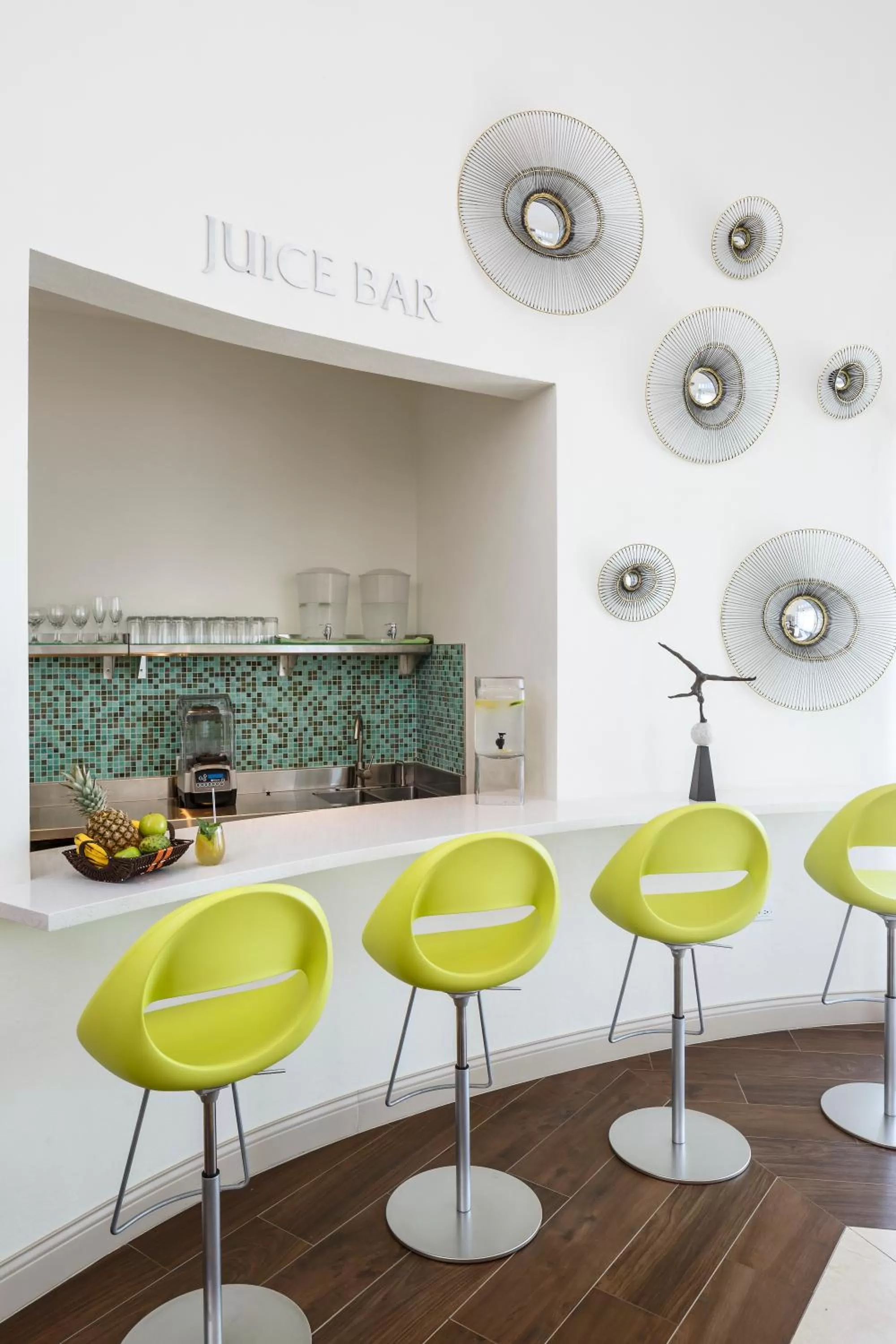 Decorative detail in Windjammer Landing Resort and Residences