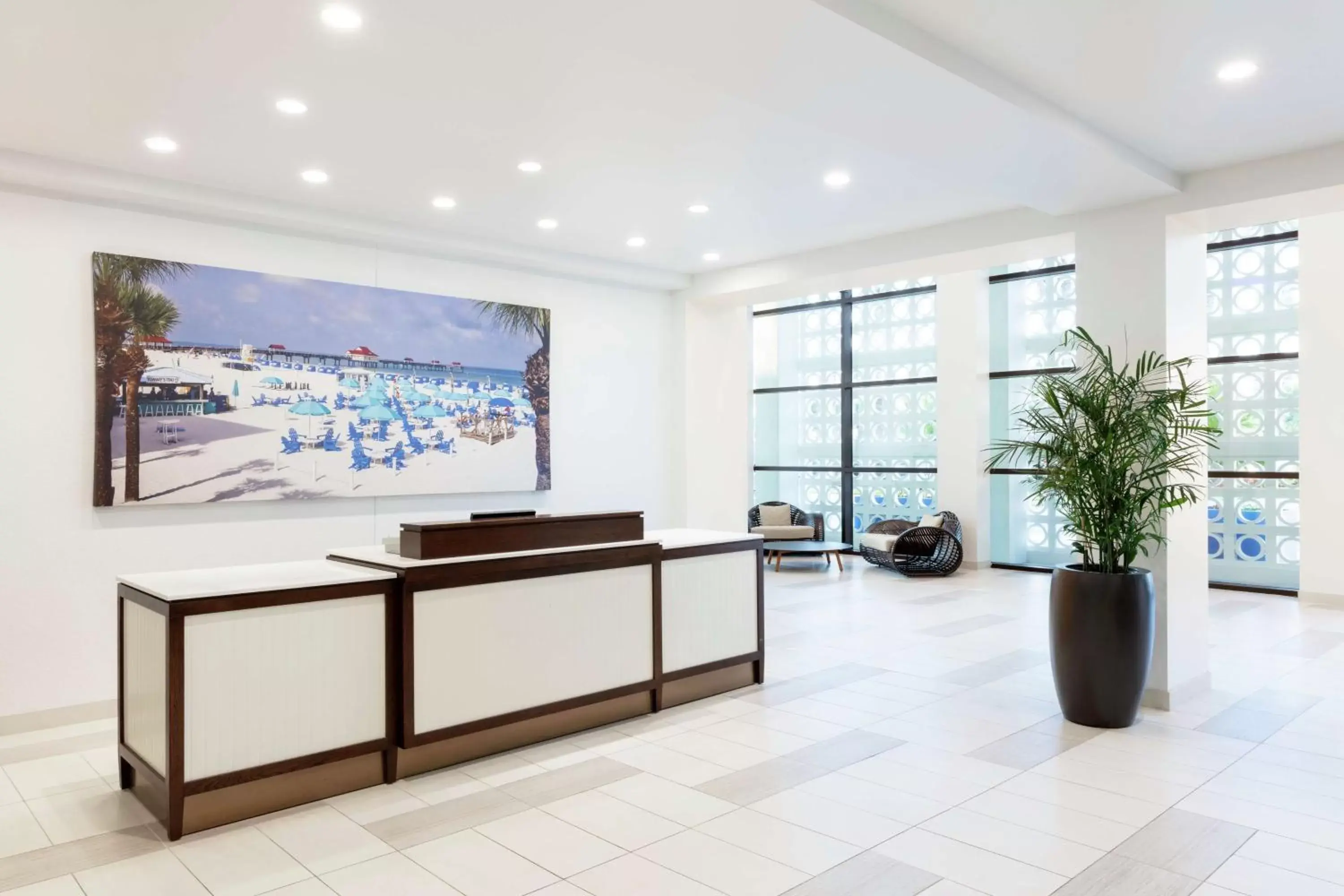 Lobby or reception in Hilton Clearwater Beach Resort & Spa