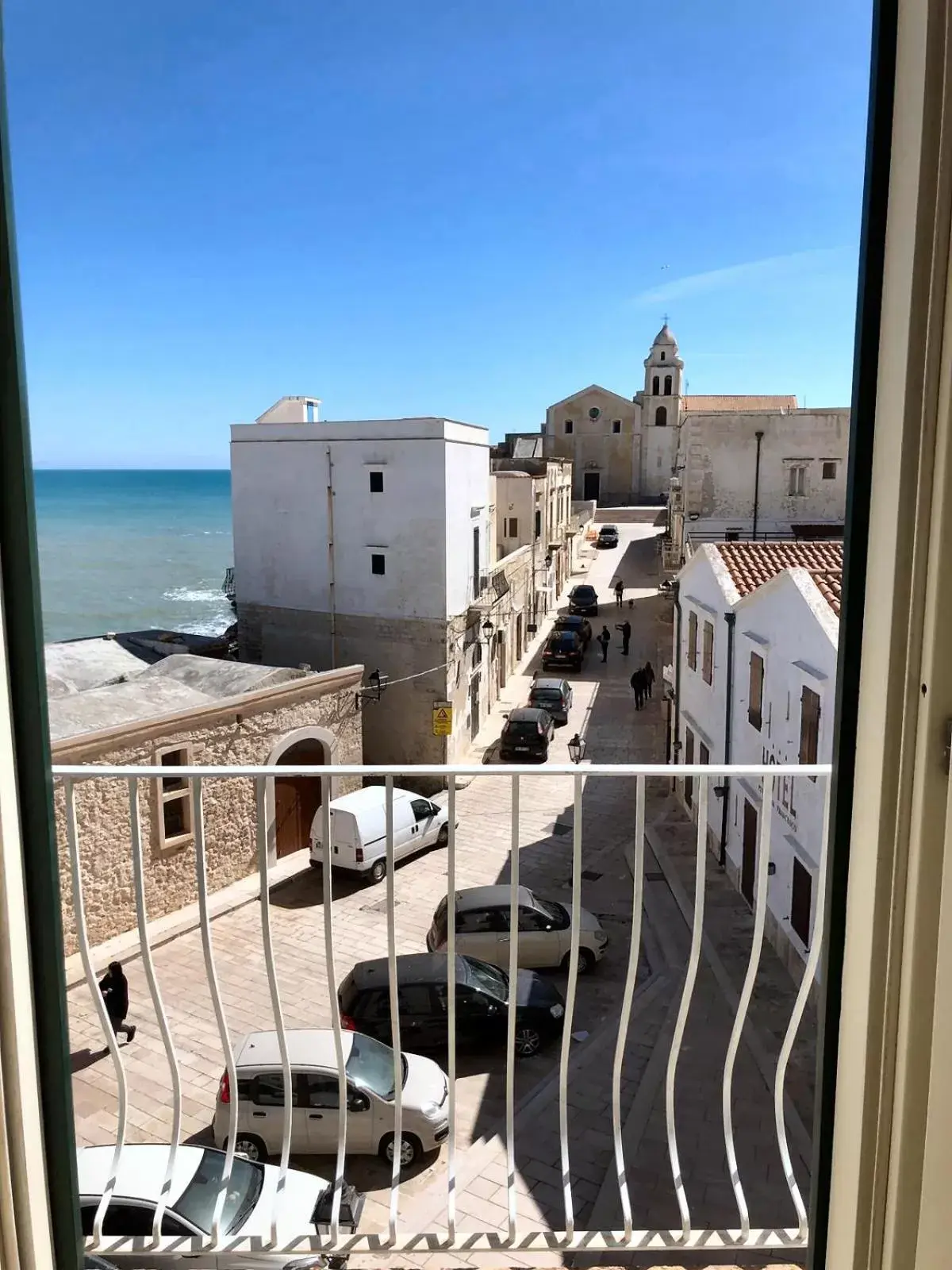 Balcony/Terrace in Rocca Sul Mare Hotel