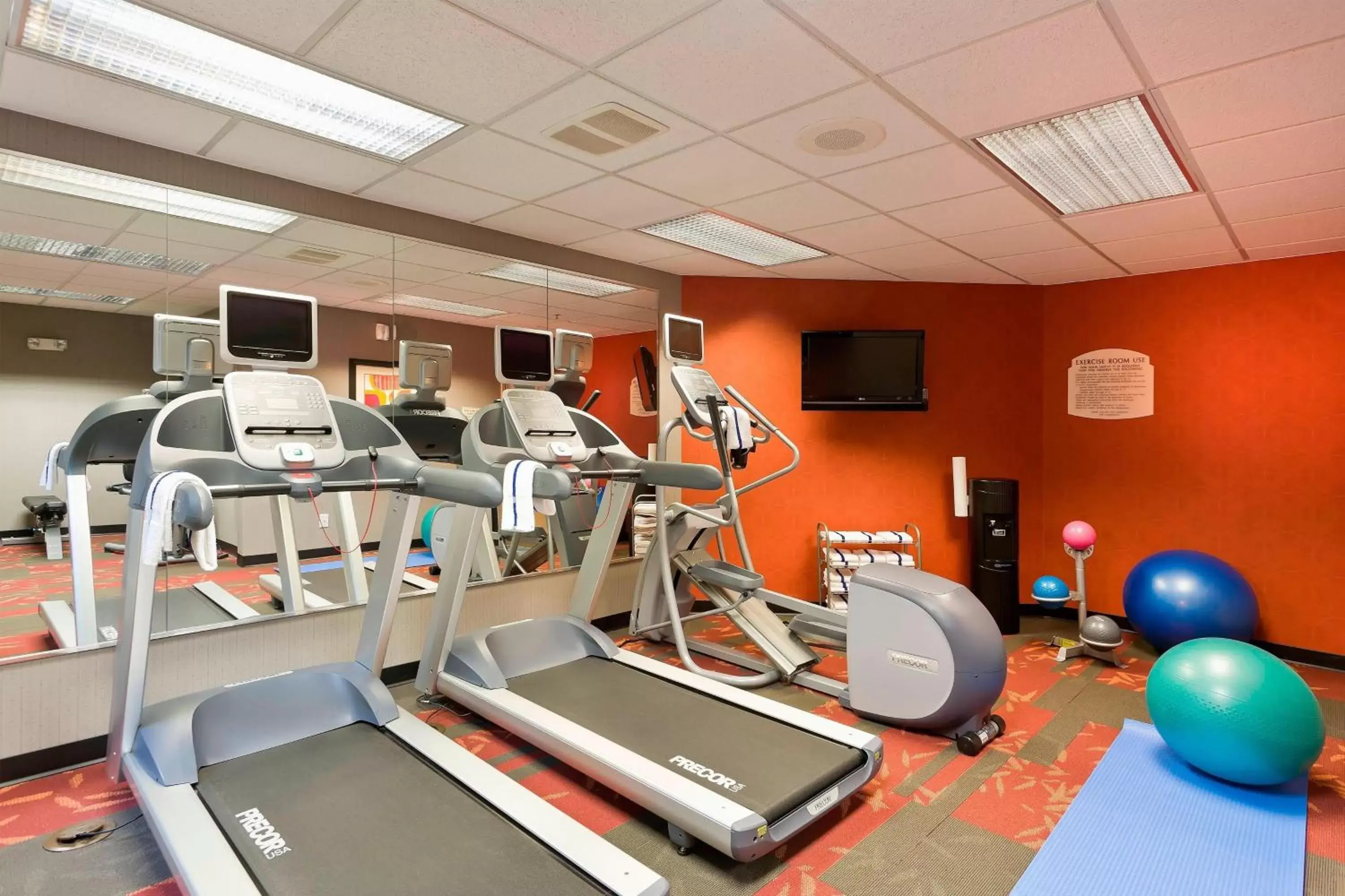 Fitness centre/facilities, Fitness Center/Facilities in Residence Inn by Marriott Houston The Woodlands/Lake Front Circle