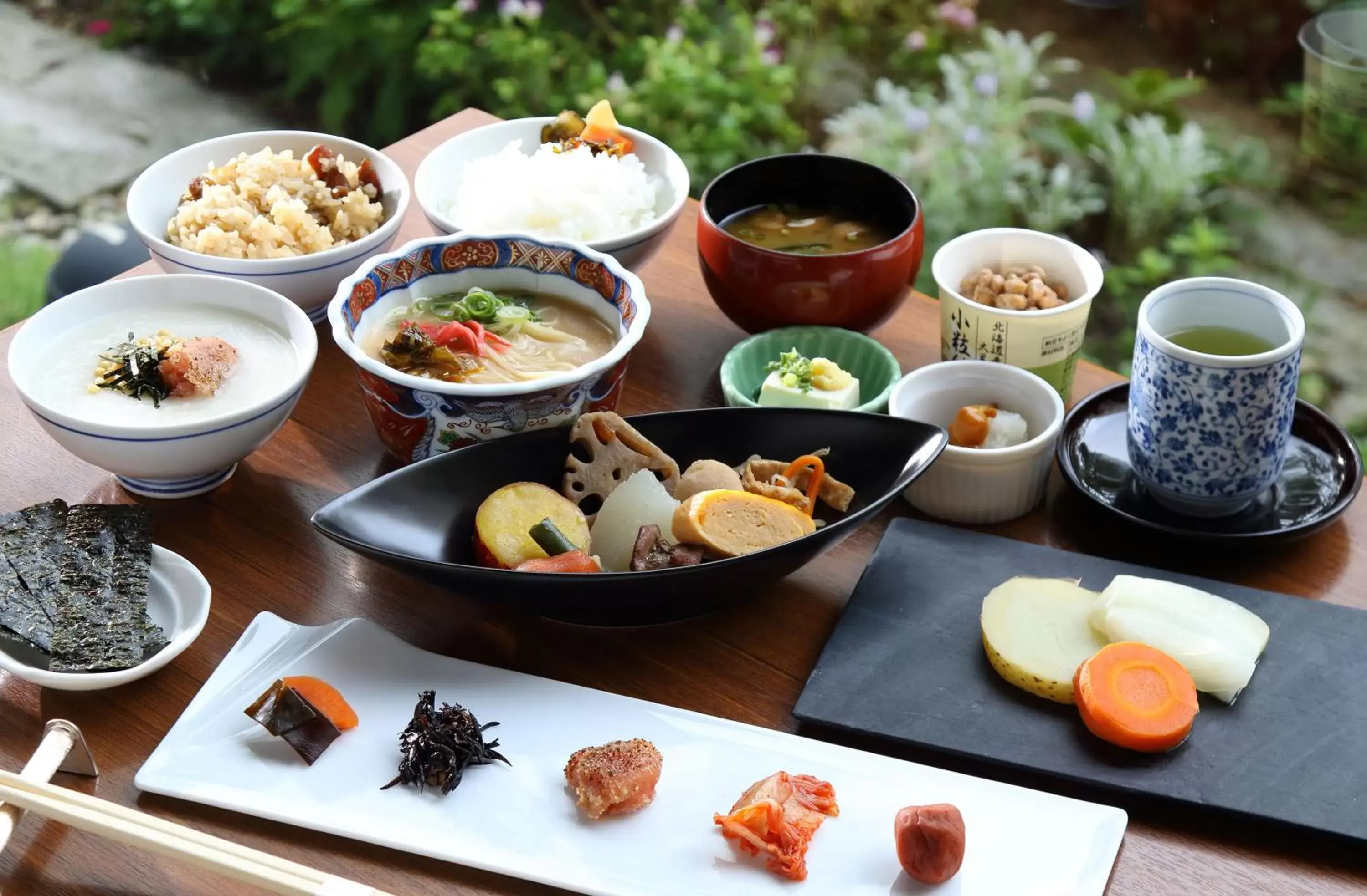 Food and drinks in Nishitetsu Grand Hotel