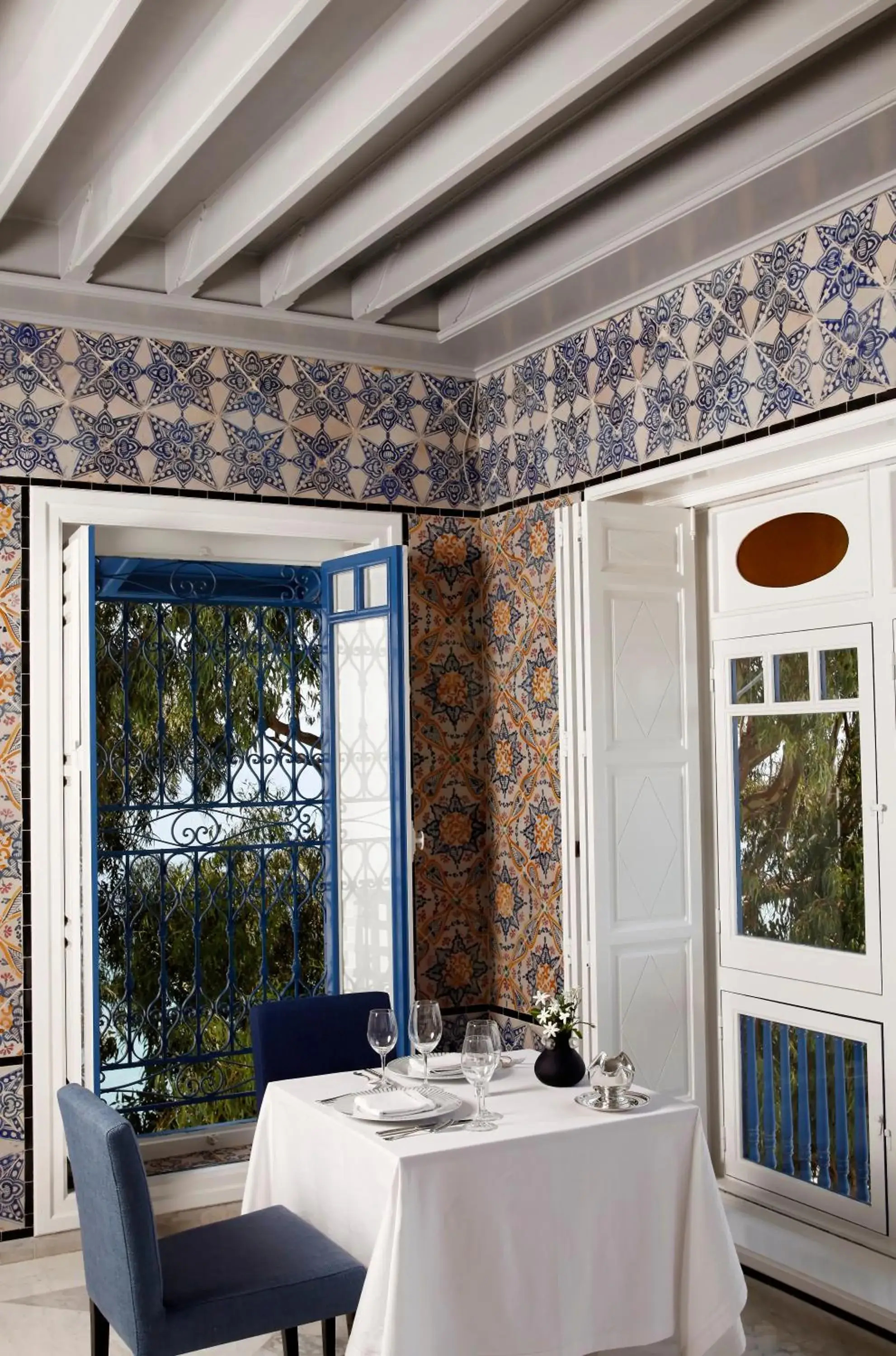 Restaurant/places to eat in La Villa Bleue-Sidi Bou Said Restaurant/places to eat in La Villa Bleue-Sidi Bou Said