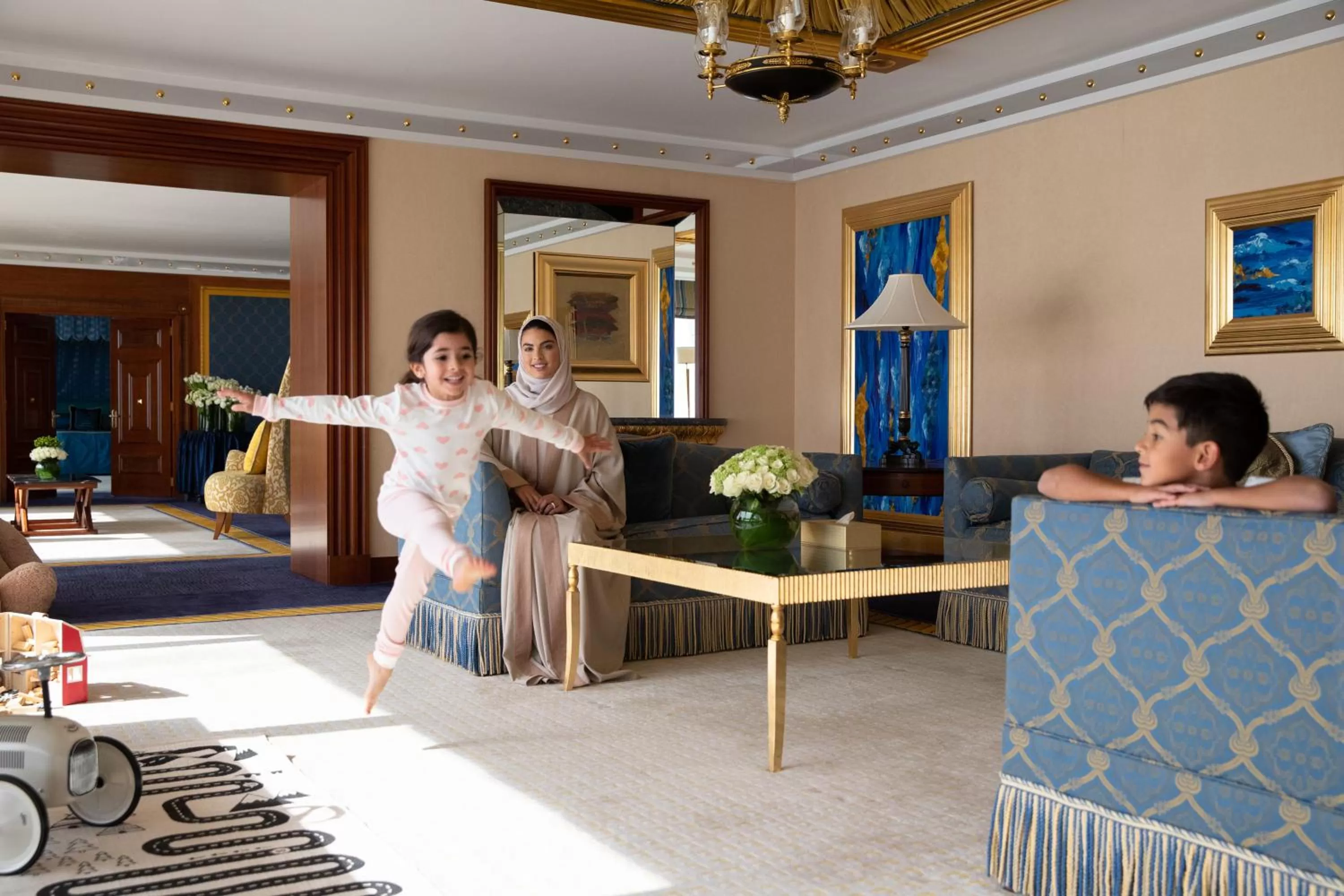 People in Jumeirah Burj Al Arab Dubai