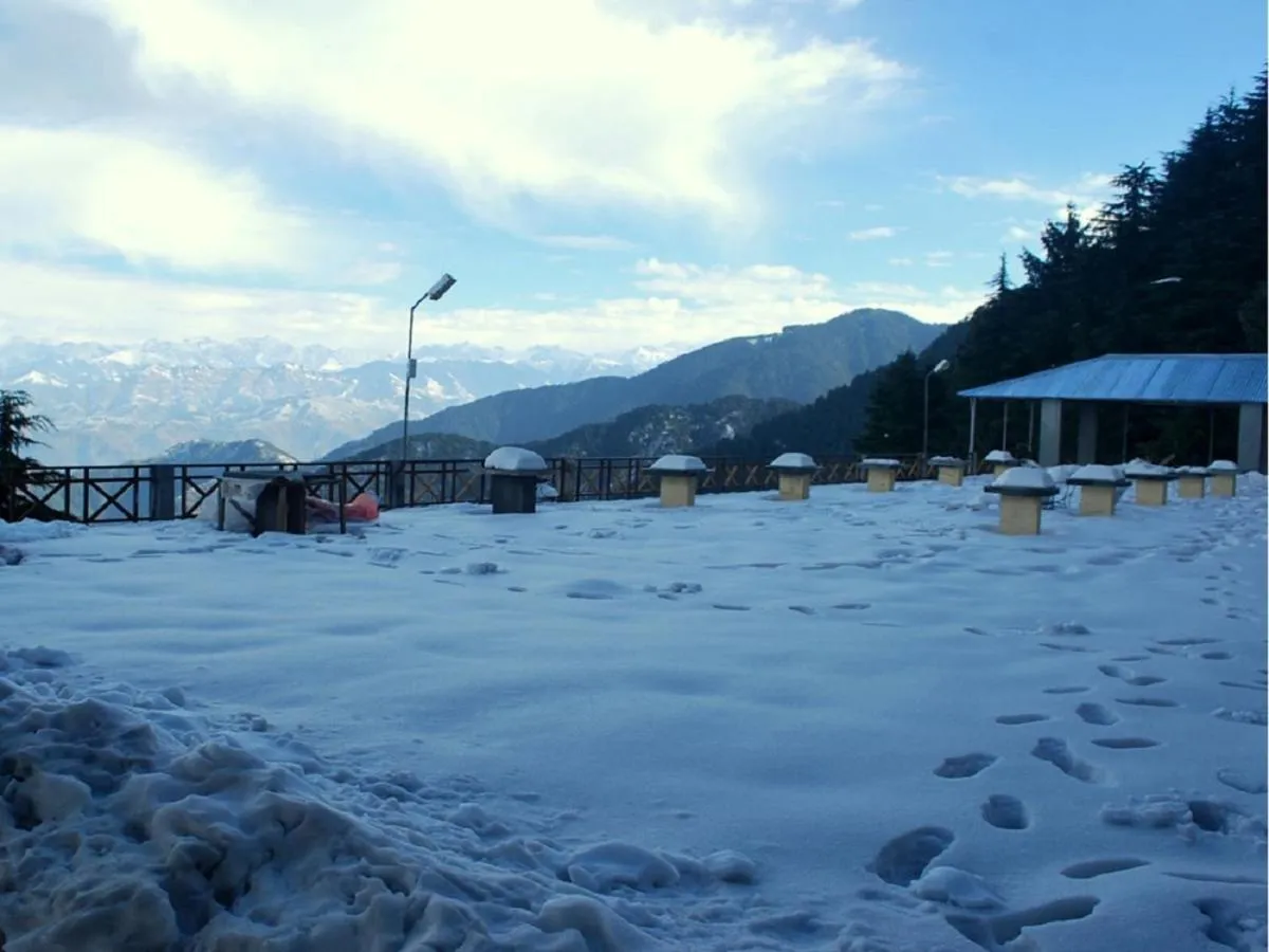 Property building in Snow Valley Resorts Dalhousie