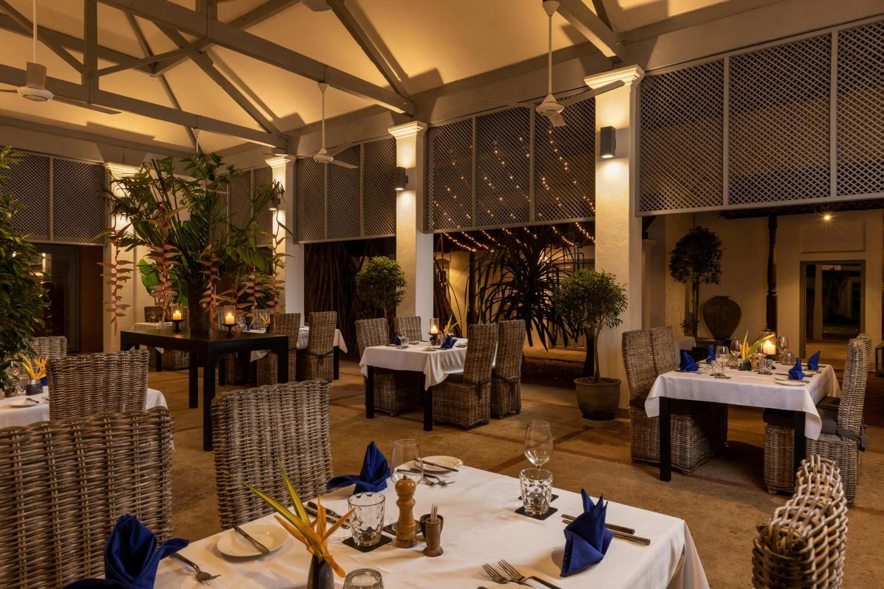 Restaurant/places to eat in The Villa Bentota by KK Collection