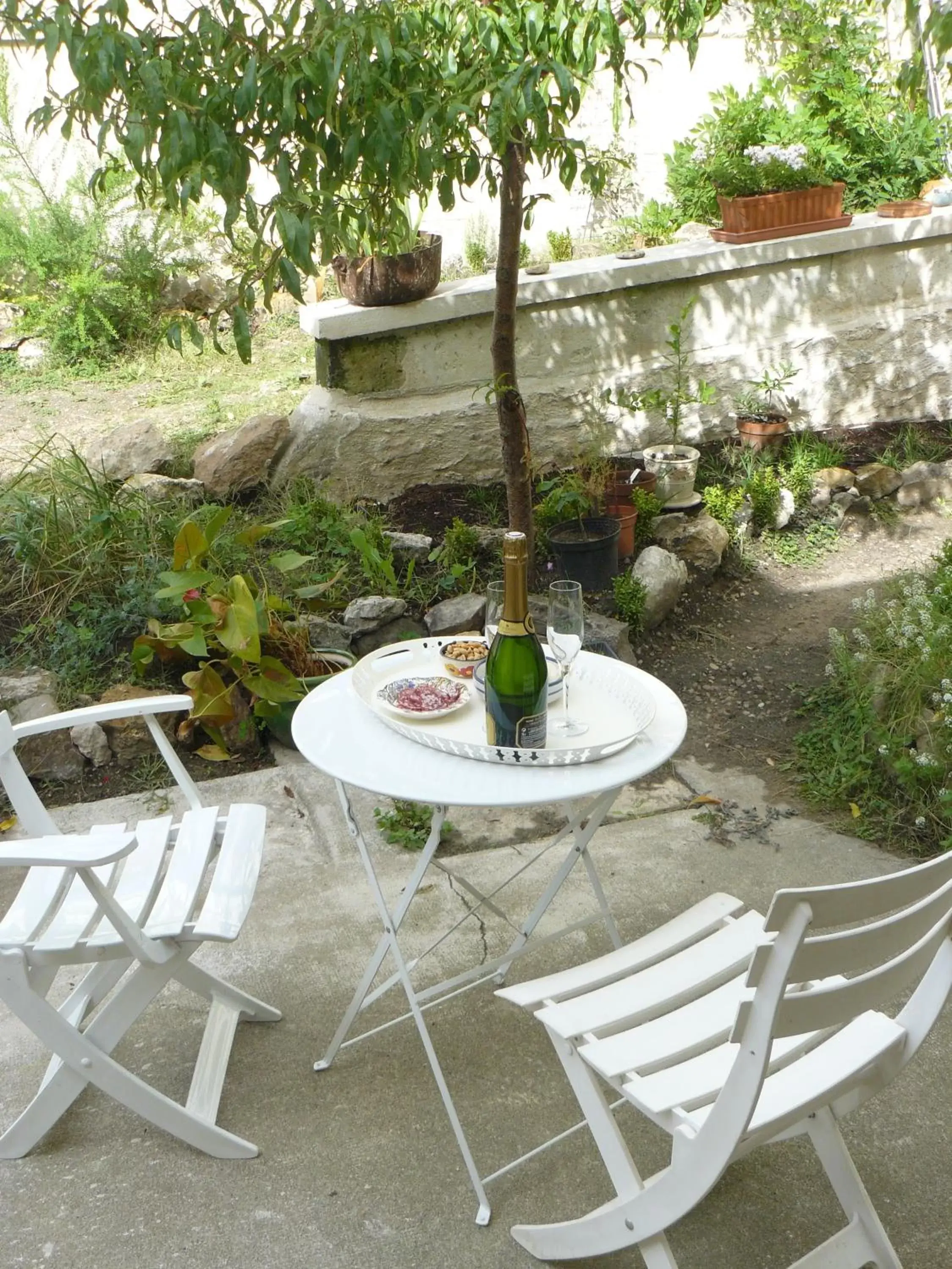 Patio in La Maison de Saumur