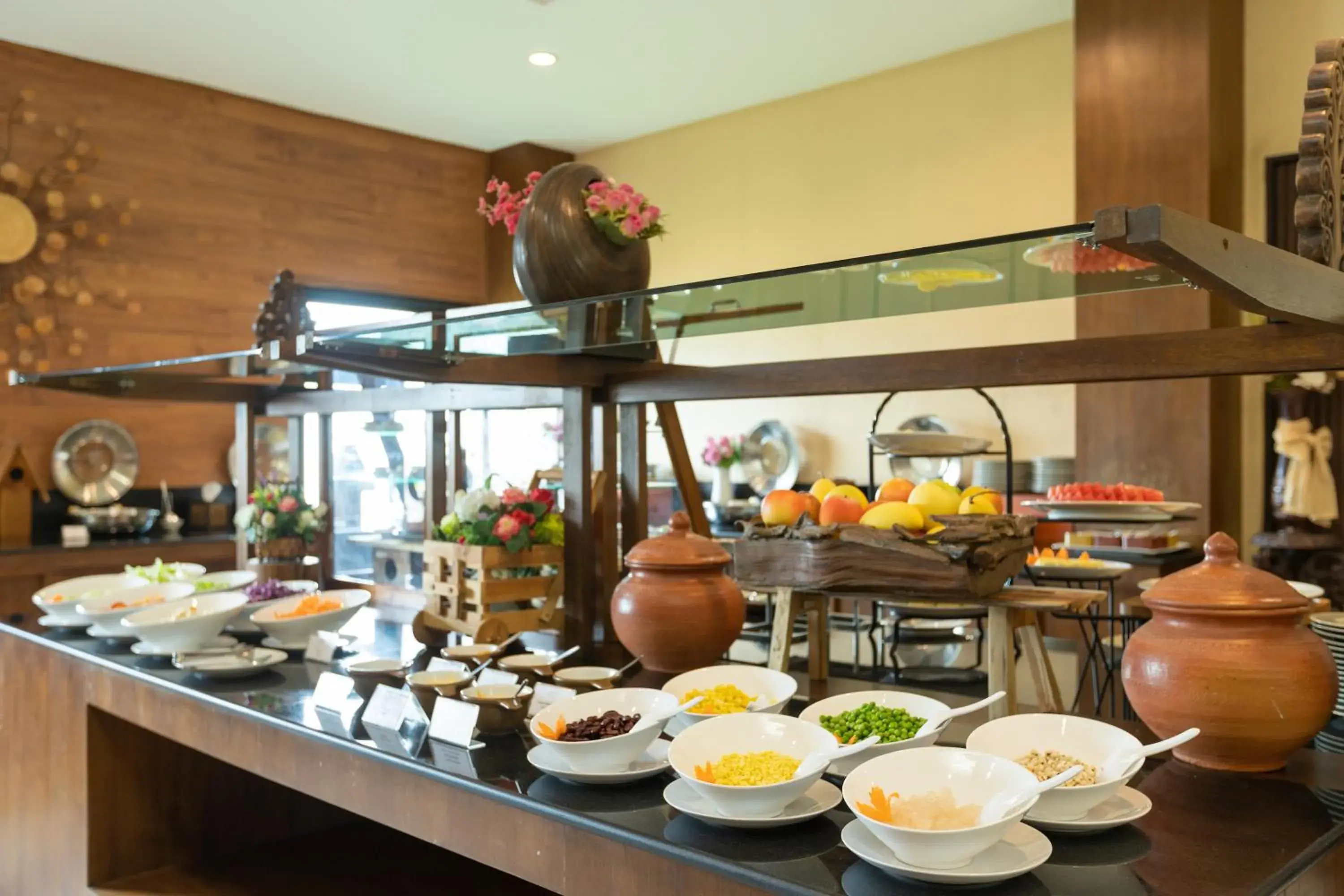 Buffet breakfast in Phufa Waree Chiangrai Resort - SHA Extra Plus