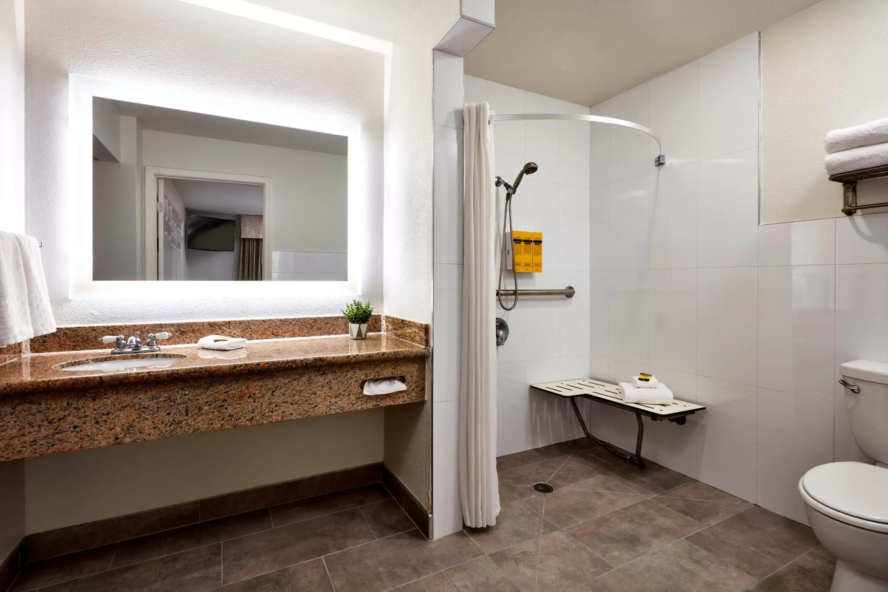 Bathroom in Best Western Plus Meridian Inn & Suites, Anaheim-Orange