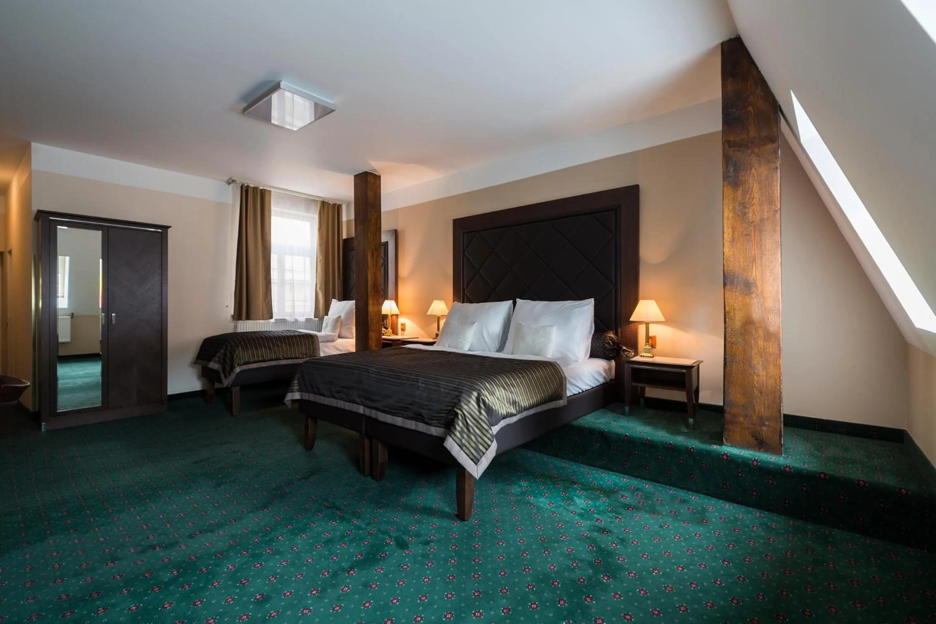 Bed in Hotel William