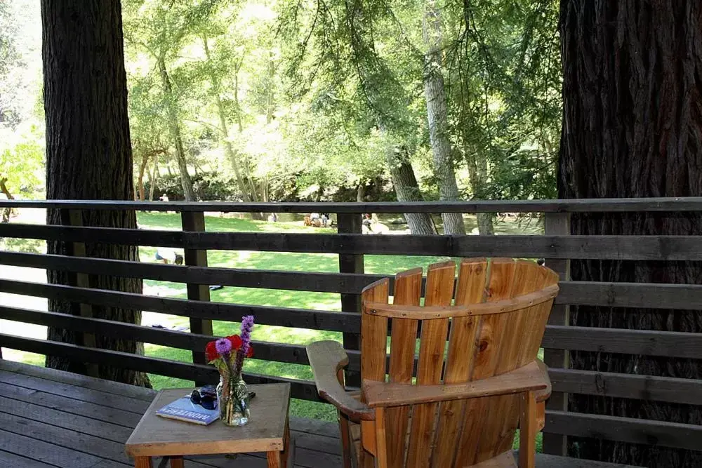 Balcony/Terrace in Big Sur River Inn