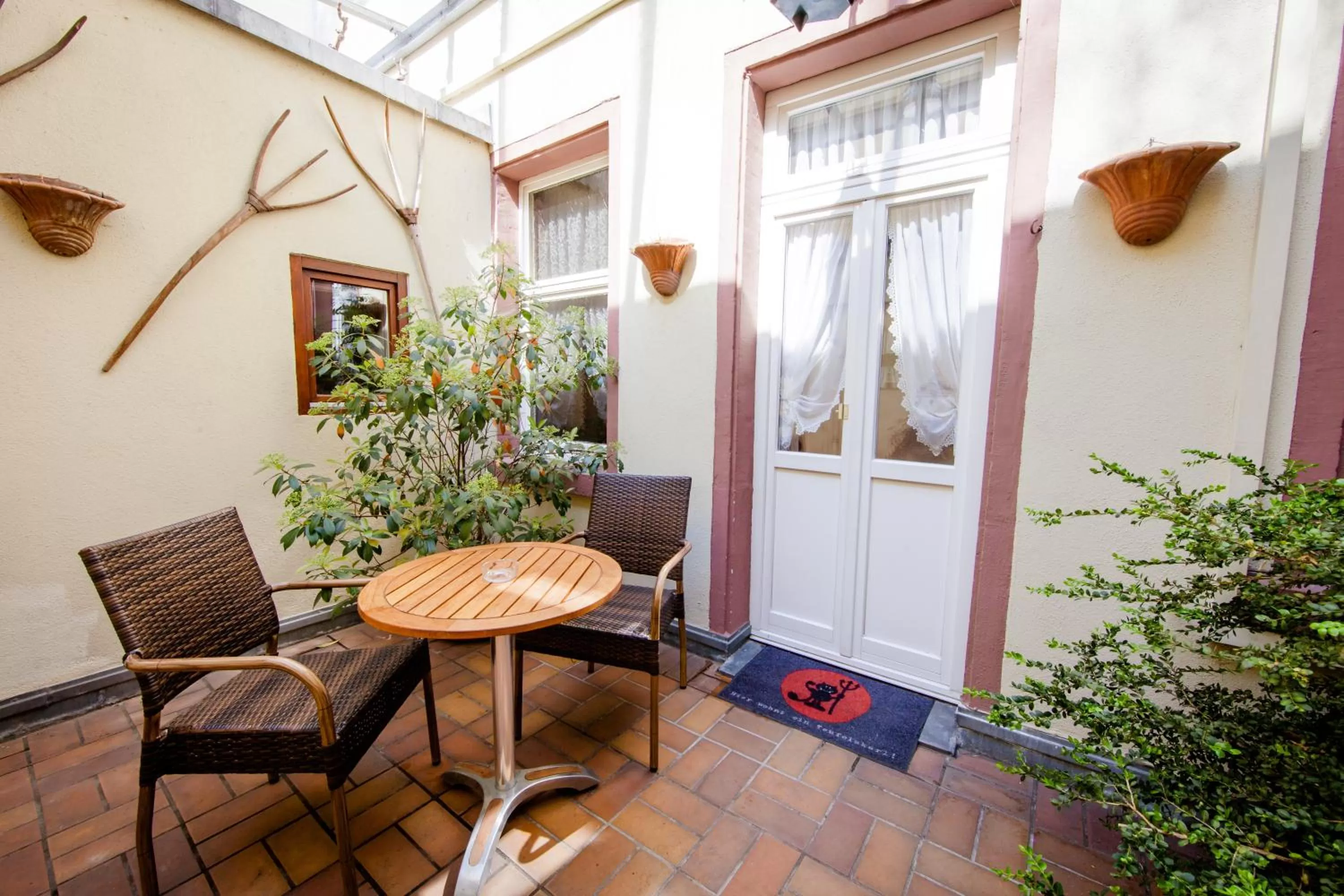 Balcony/Terrace in Hotel-Restaurant Hackteufel