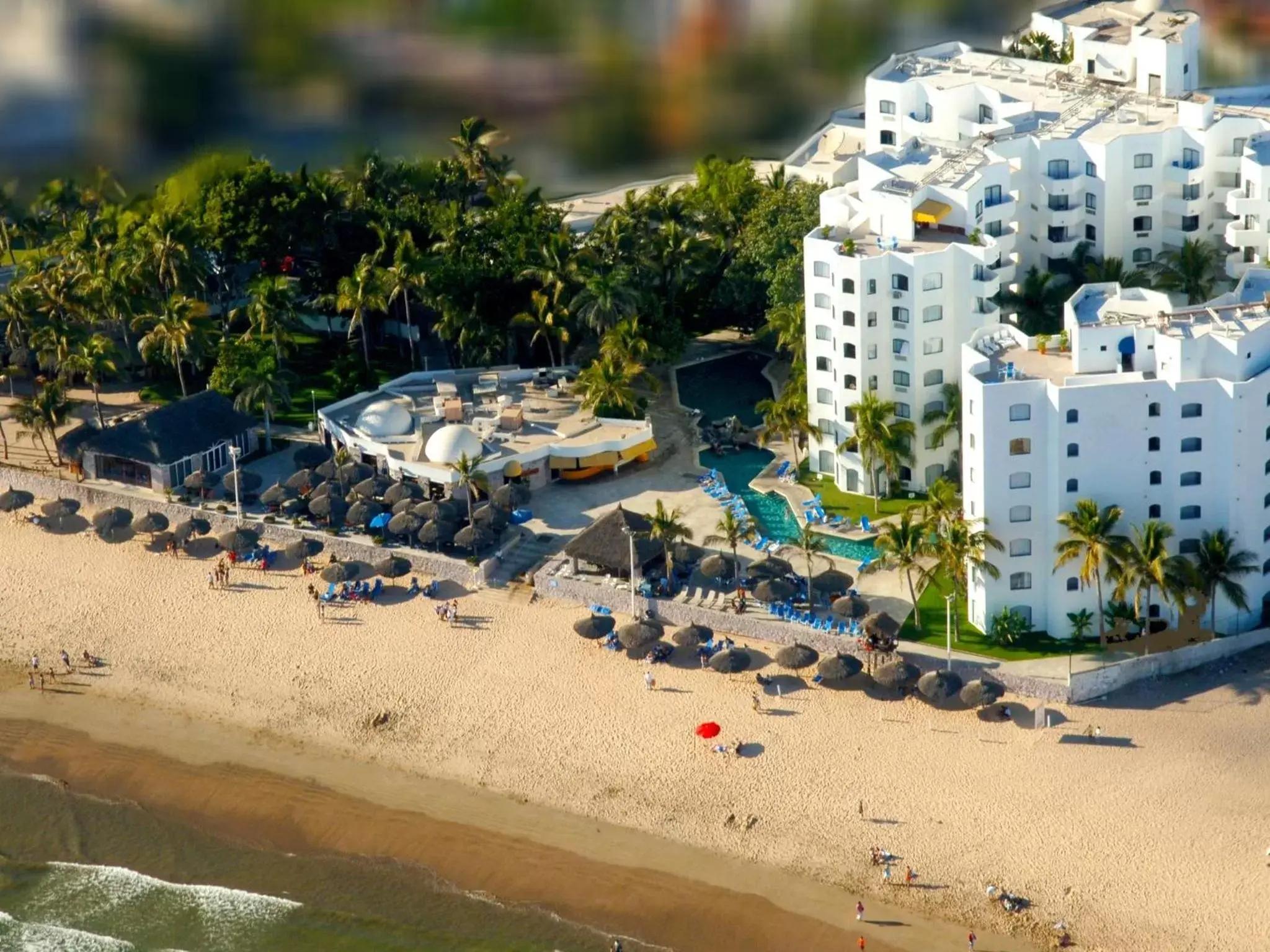 Bird's eye view, Bird's-eye View in Gaviana Resort