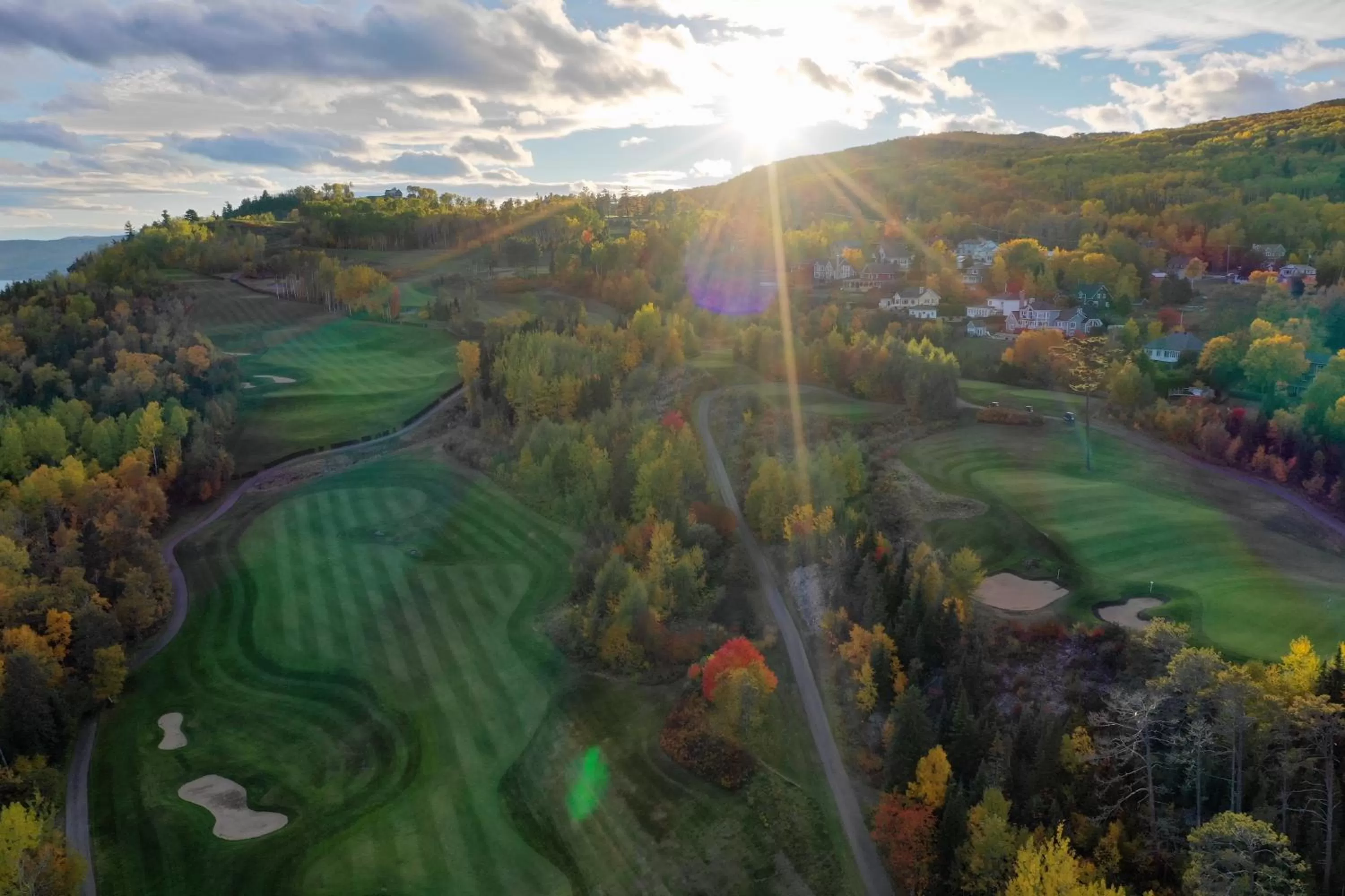 Natural landscape in Hôtel et Pavillons Le Petit Manoir du Casino