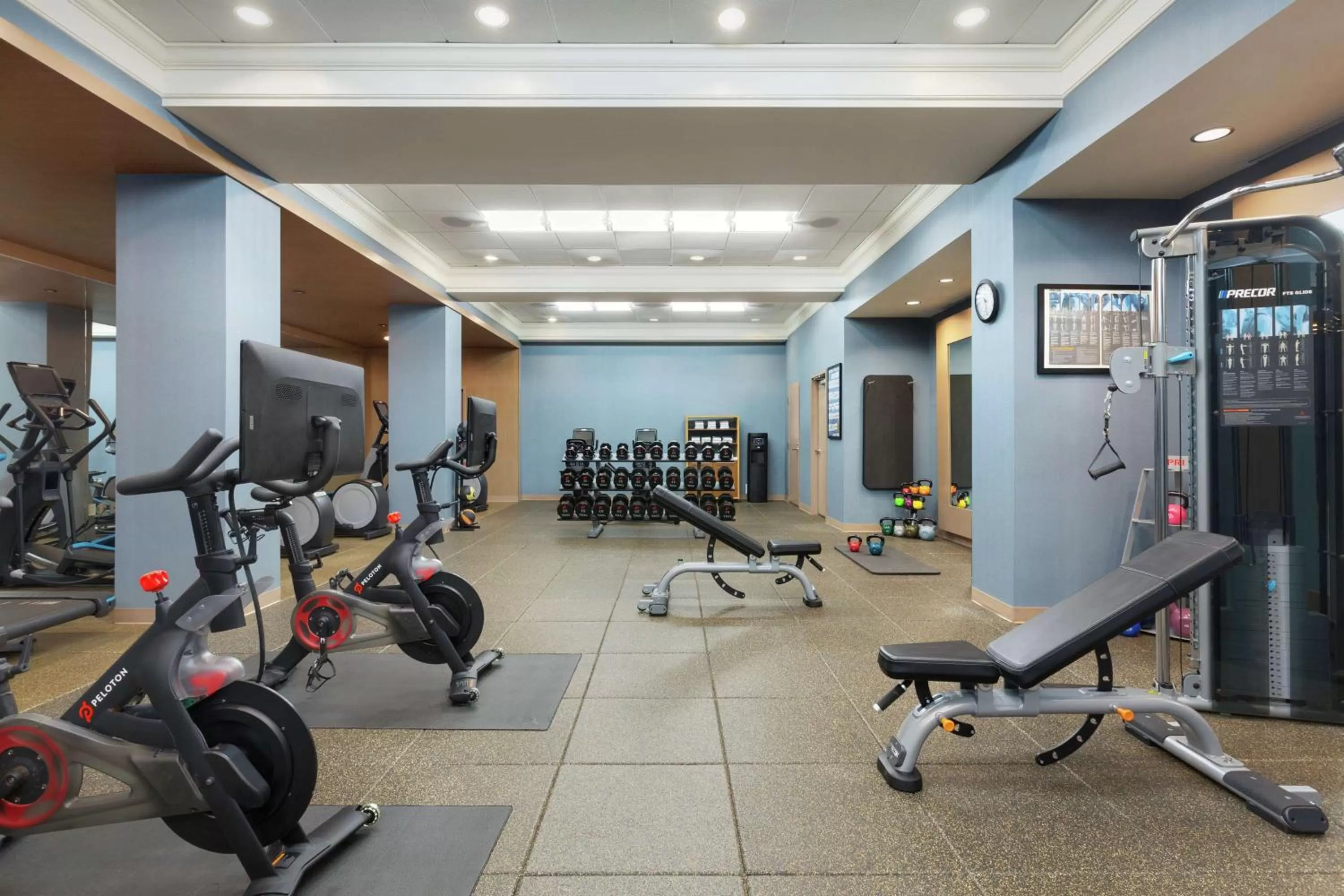 Fitness centre/facilities in Hilton New York Times Square