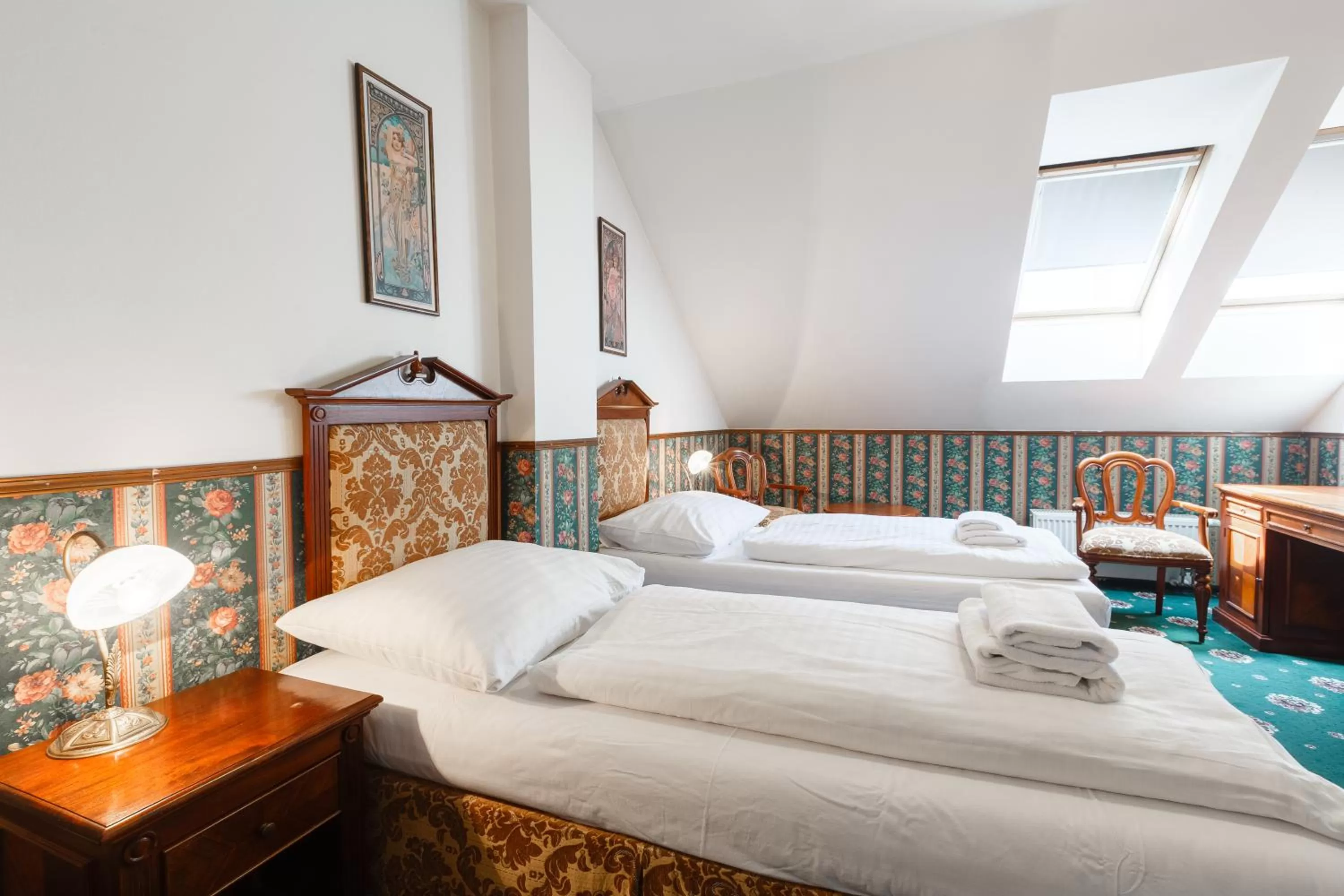 Bedroom, Bed in Hotel Klarinn Prague Castle