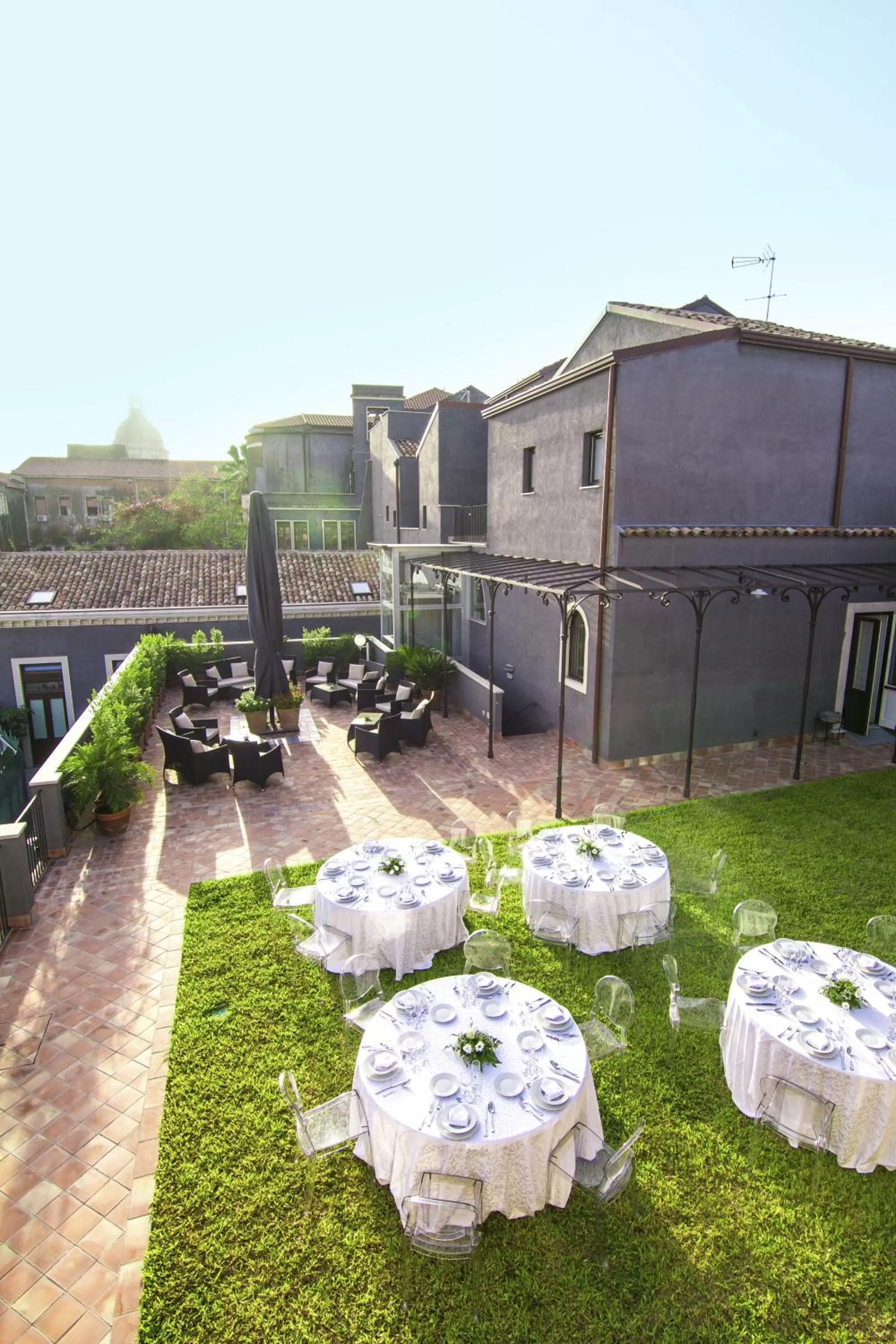 Balcony/Terrace in Dimora De Mauro