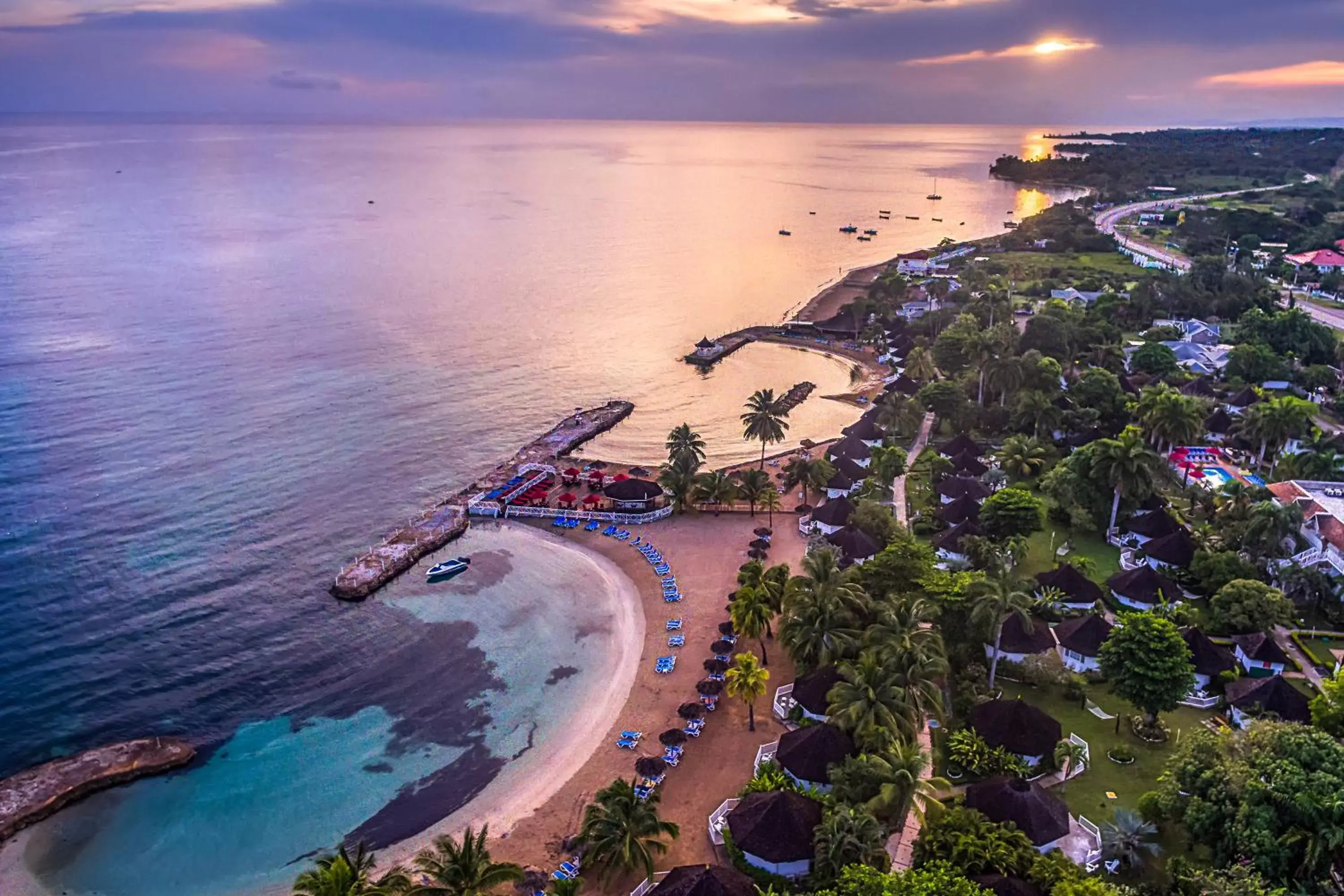 Bird's eye view, Bird's-eye View in Royal Decameron Club Caribbean Resort - ALL INCLUSIVE