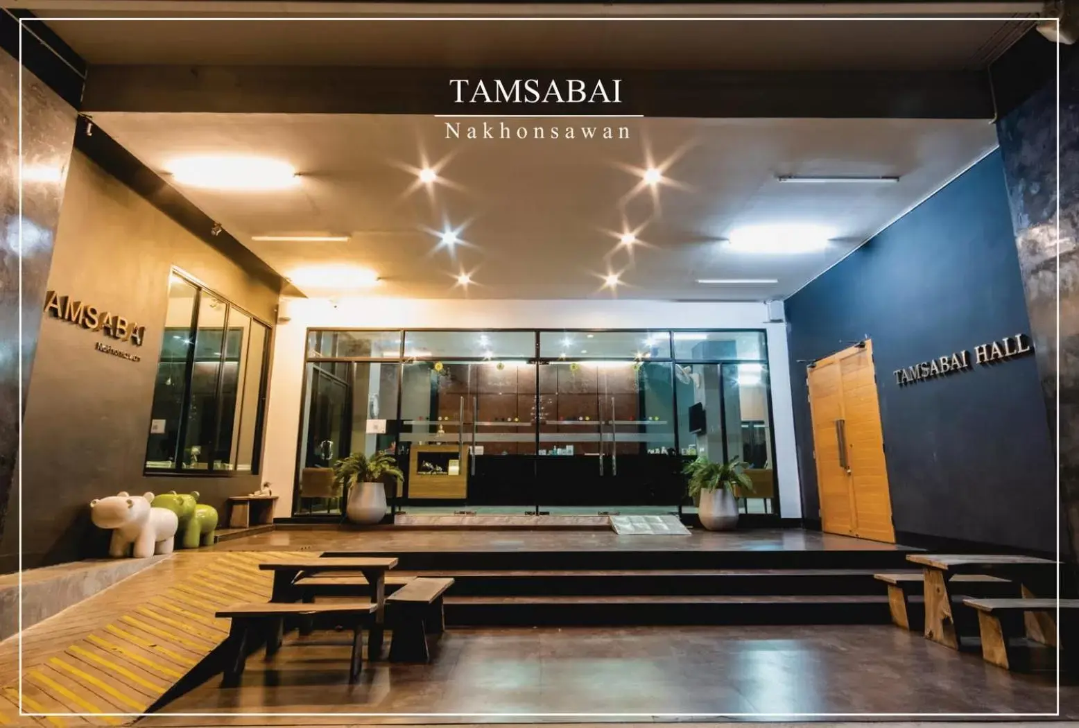 Facade/entrance in Tamsabai hotel