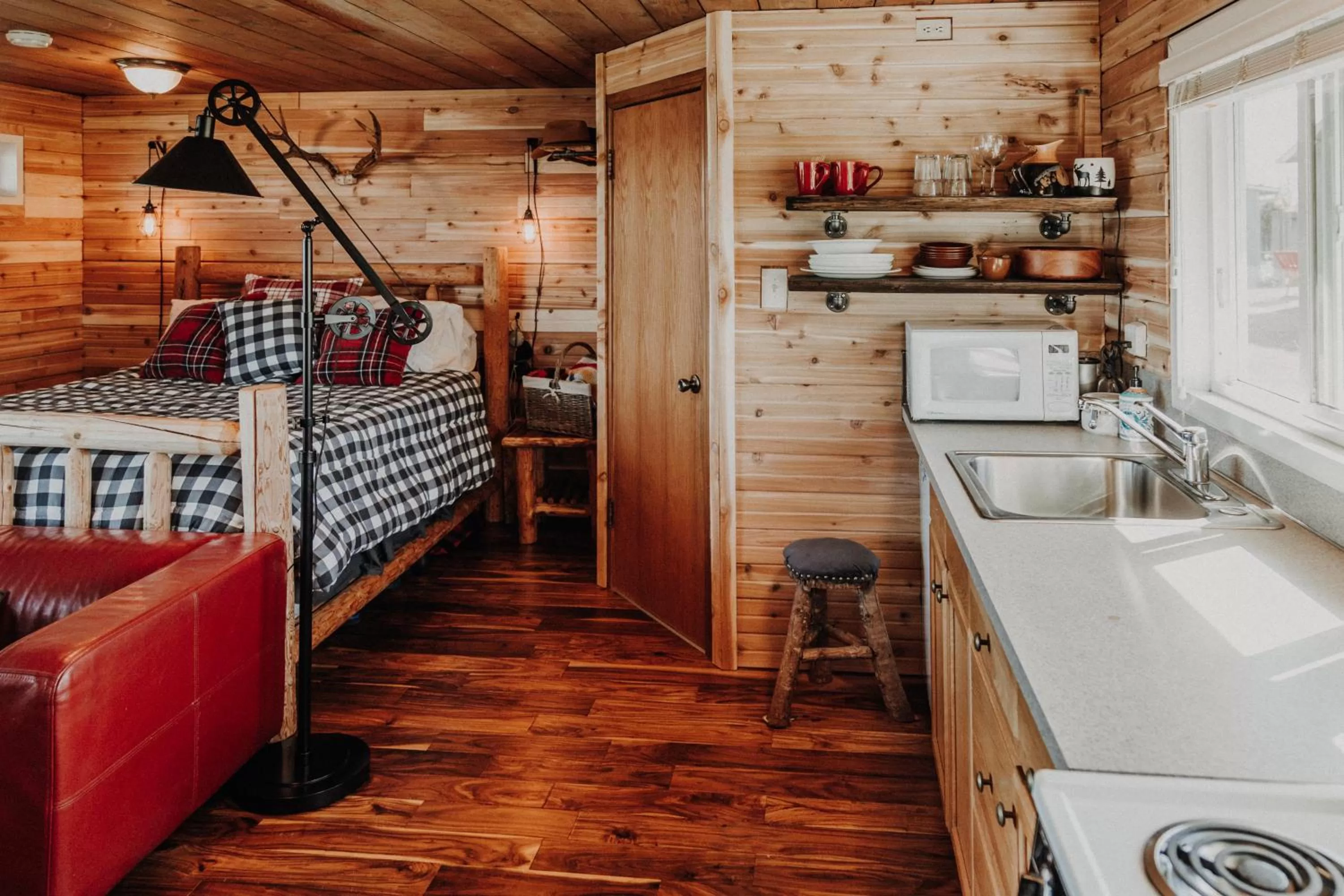 Bed in Dungeness Bay Cottages