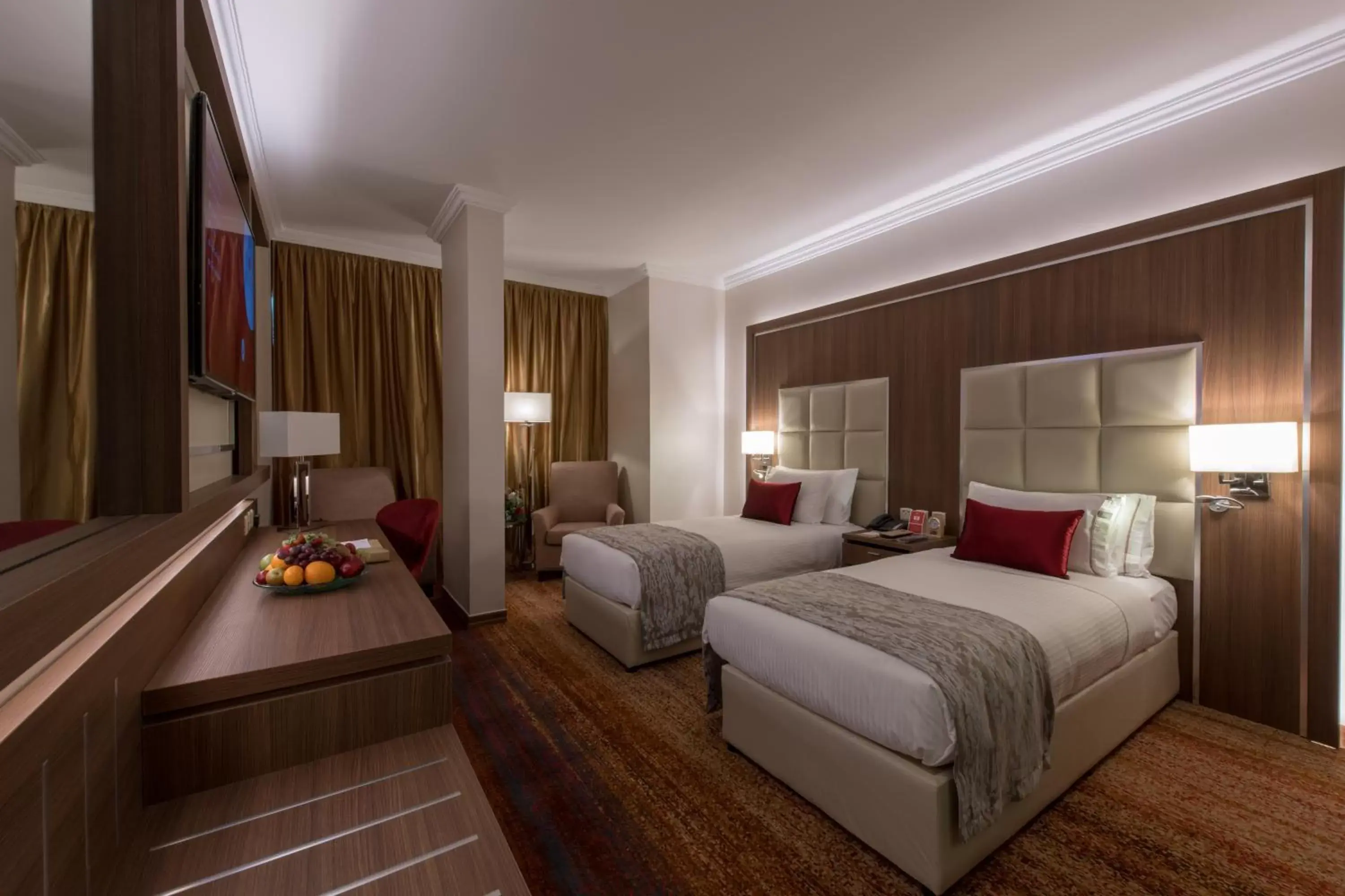 Twin Beds Superior Room in Ramada by Wyndham Continental Jeddah Twin Beds Superior Room in Ramada by Wyndham Continental Jeddah