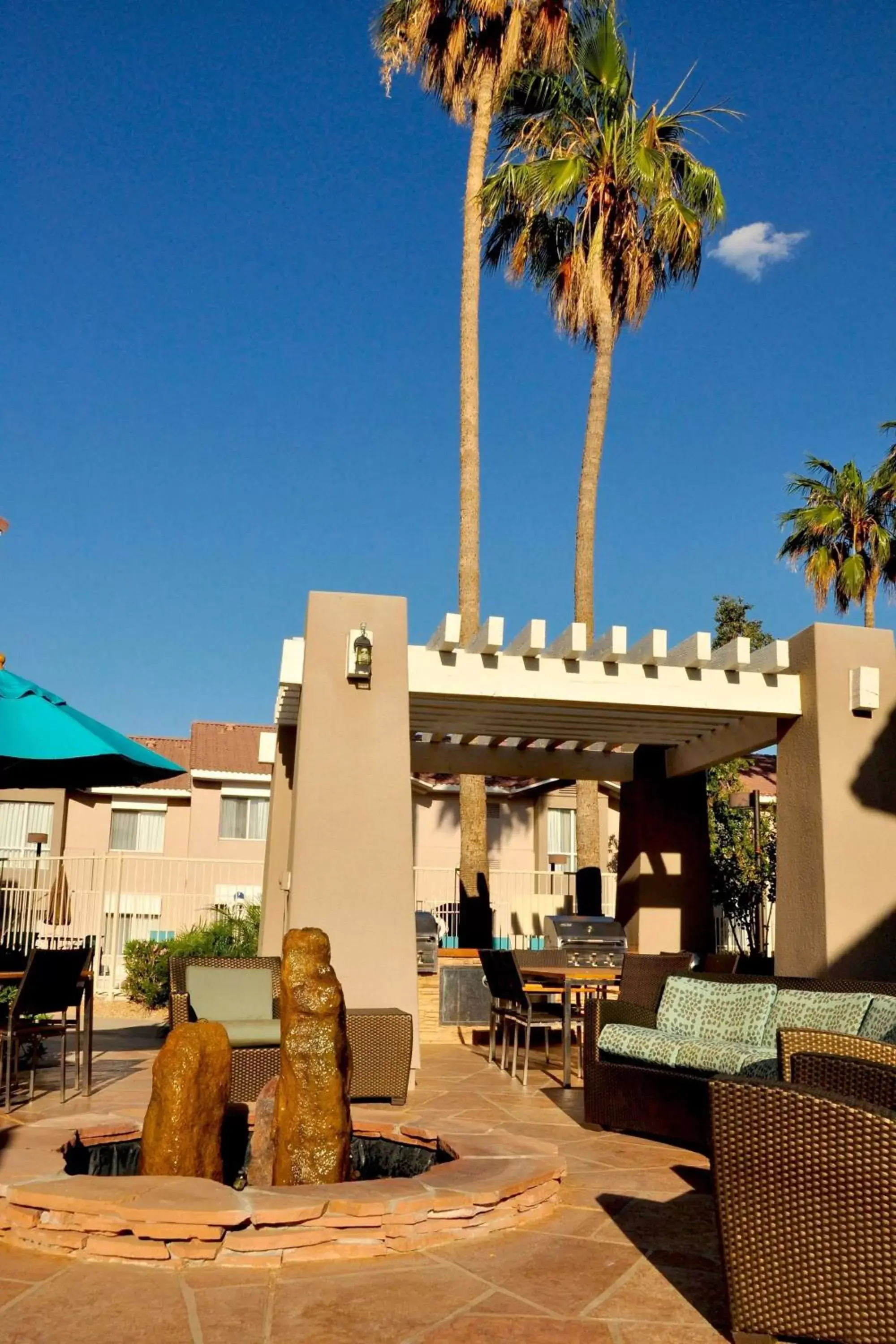 Patio in Sonesta ES Suites Tempe