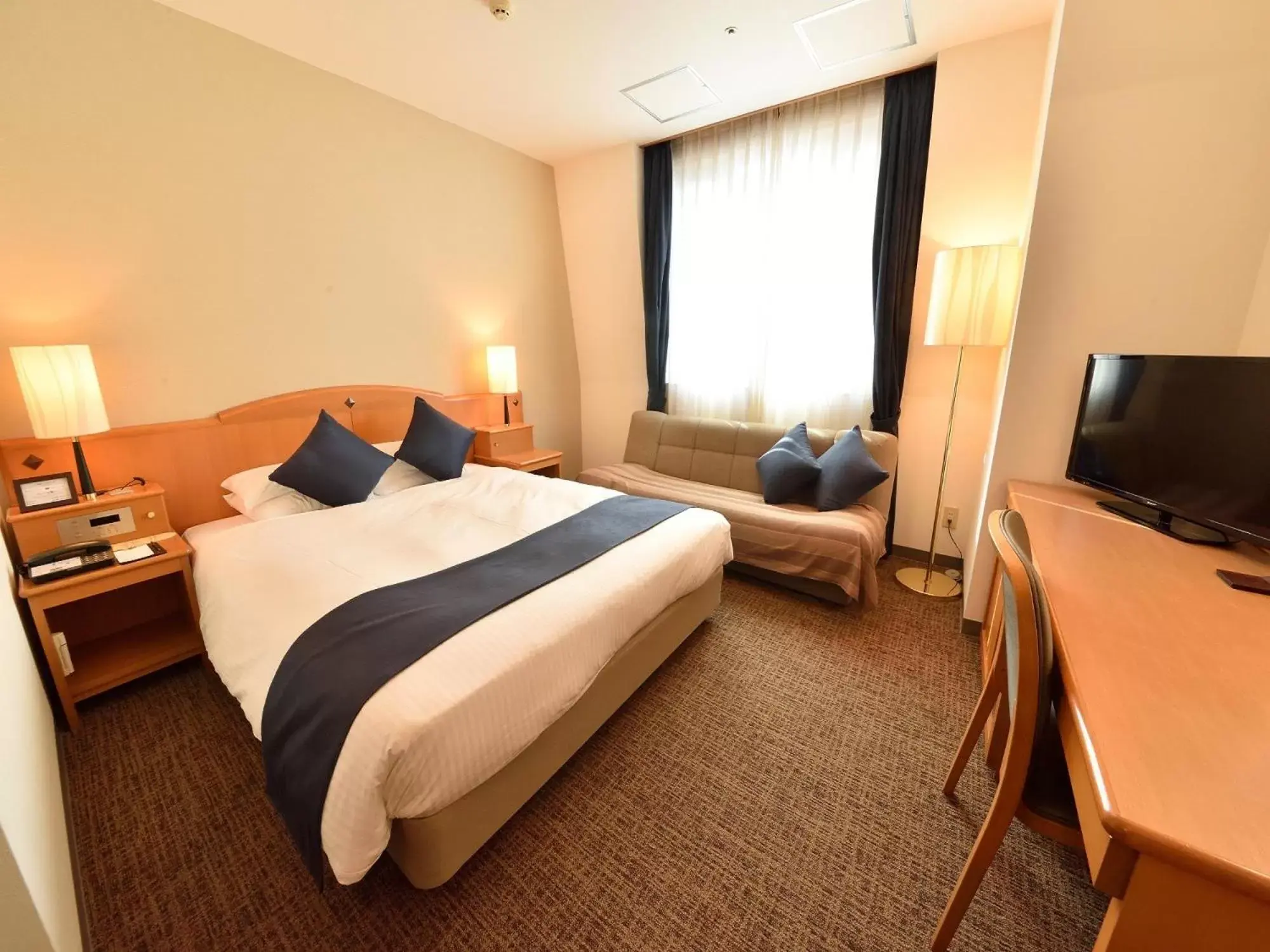 Bed in Okayama Koraku Hotel Bed in Okayama Koraku Hotel