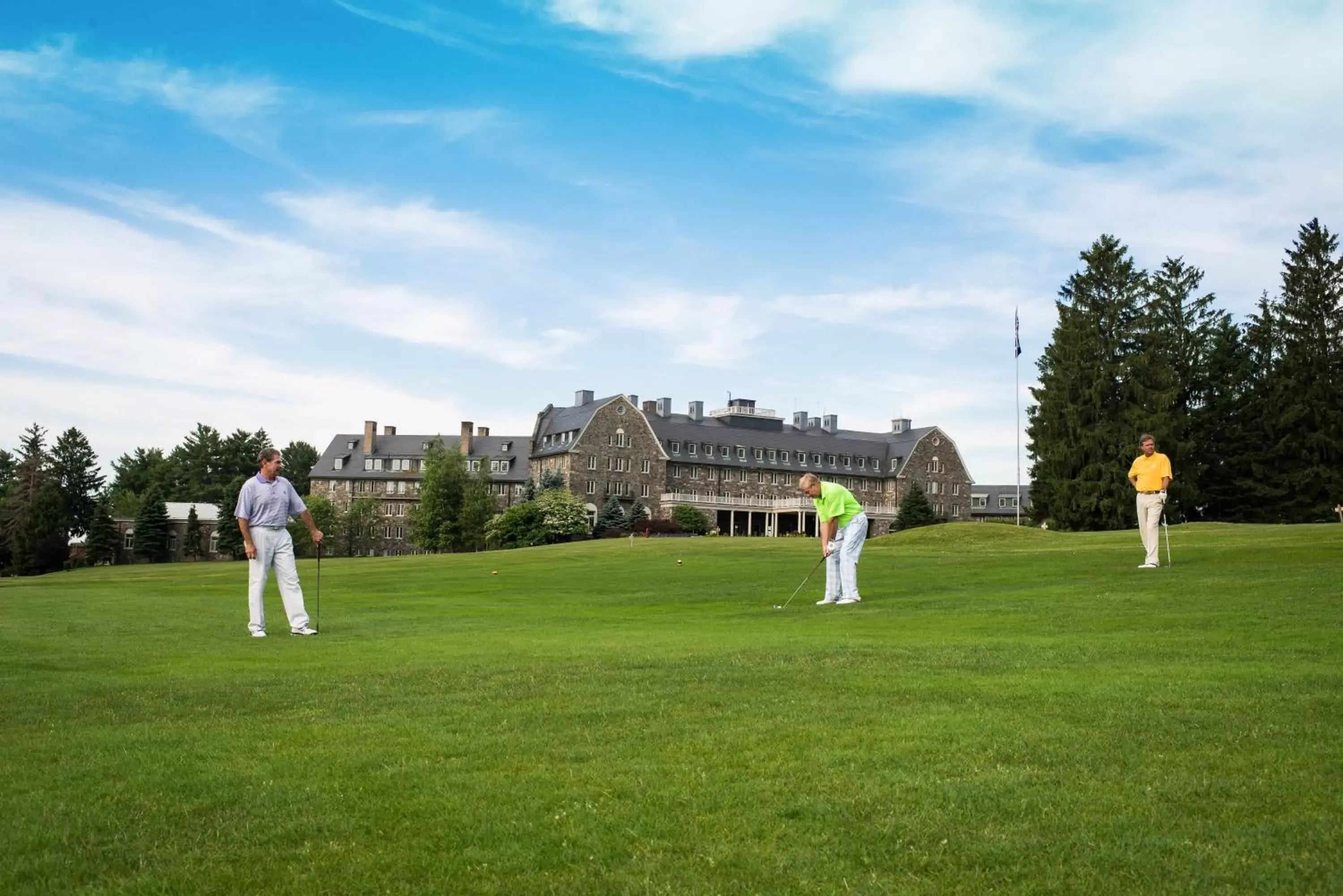 Golfcourse in Skytop Lodge