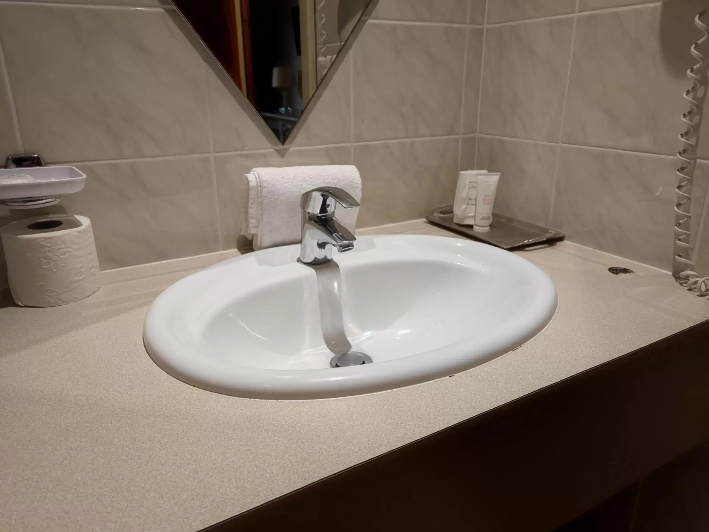 Bathroom in Hôtel Au Lion