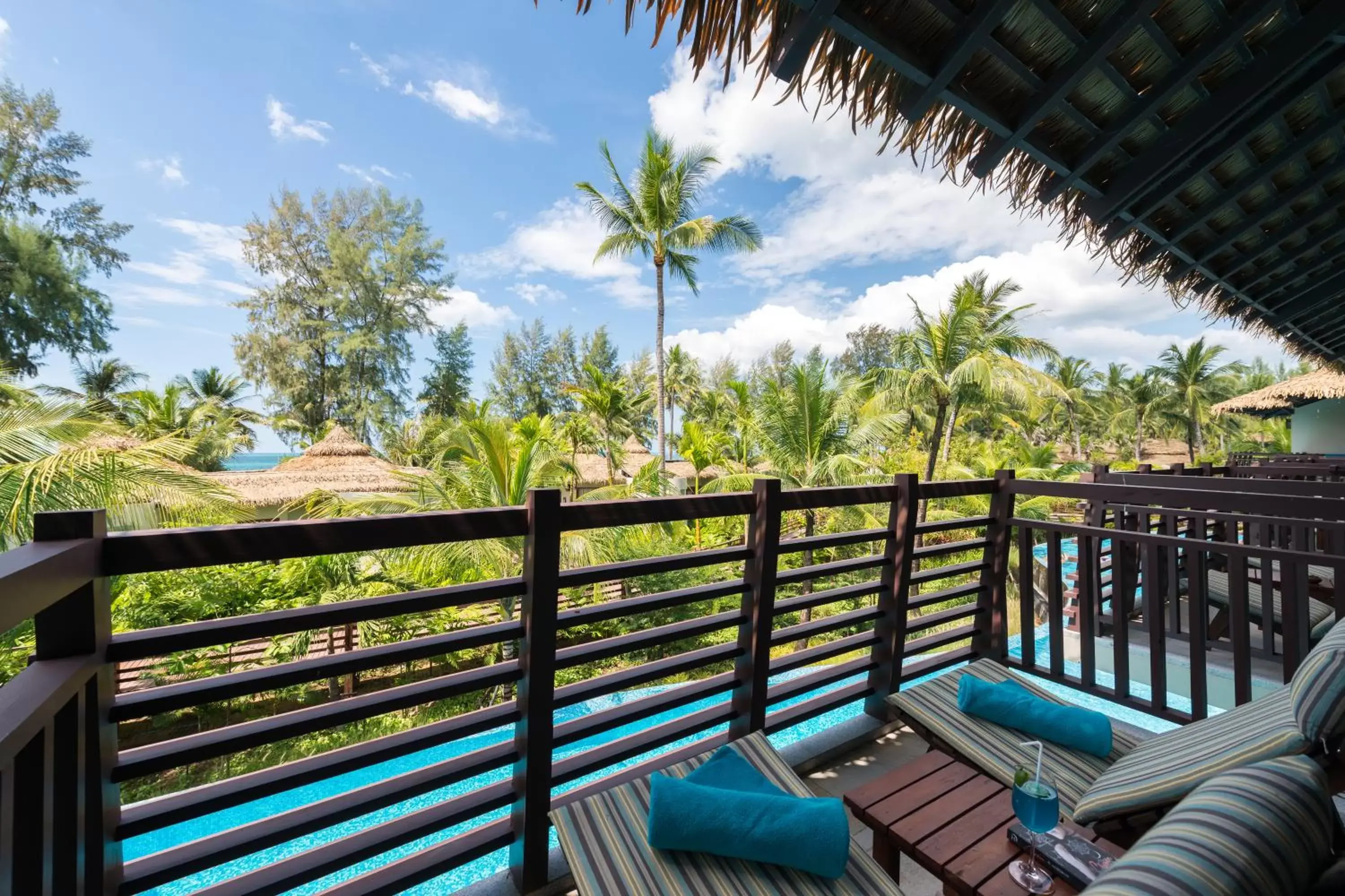 Balcony/Terrace in The Haven Khao Lak - SHA Extra Plus