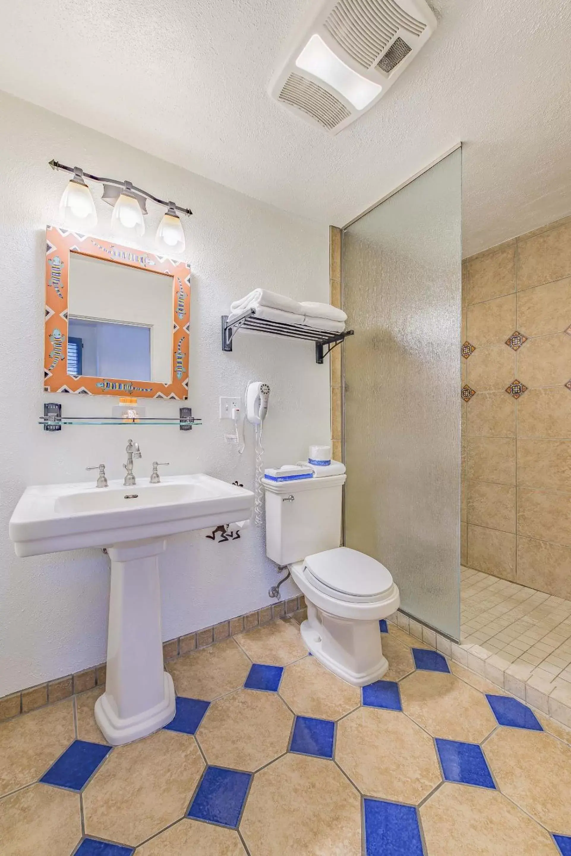 Bathroom in The Historic Taos Inn