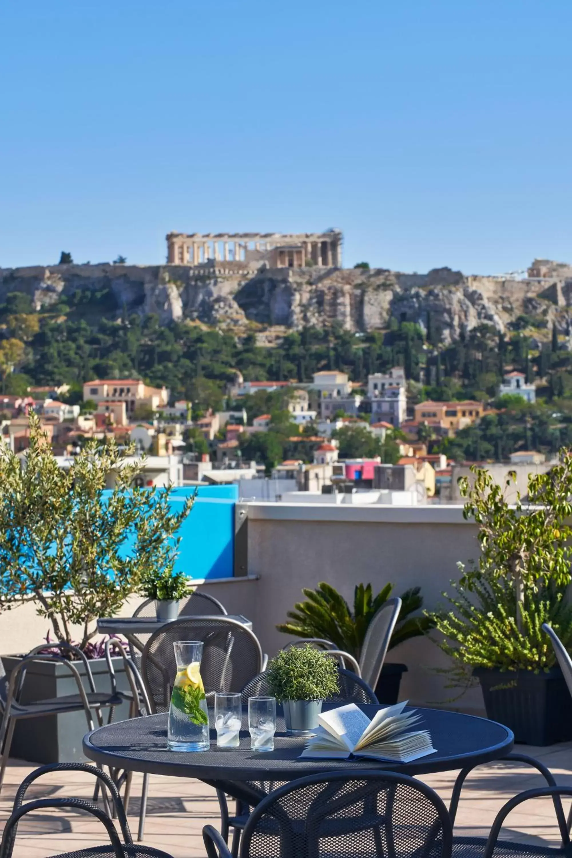 Balcony/Terrace in Arion Athens Hotel