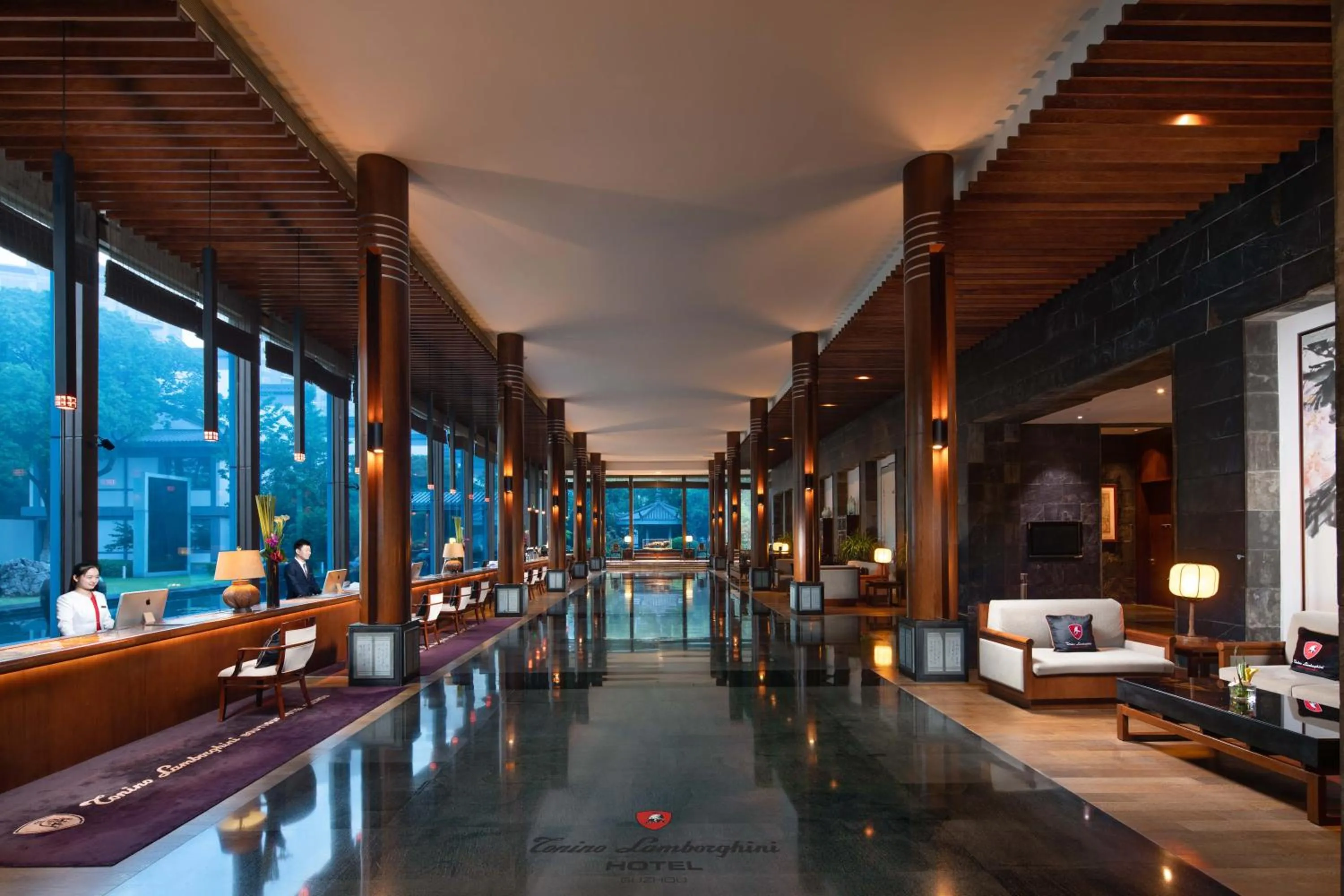 Lobby or reception in Tonino Lamborghini Hotel Suzhou