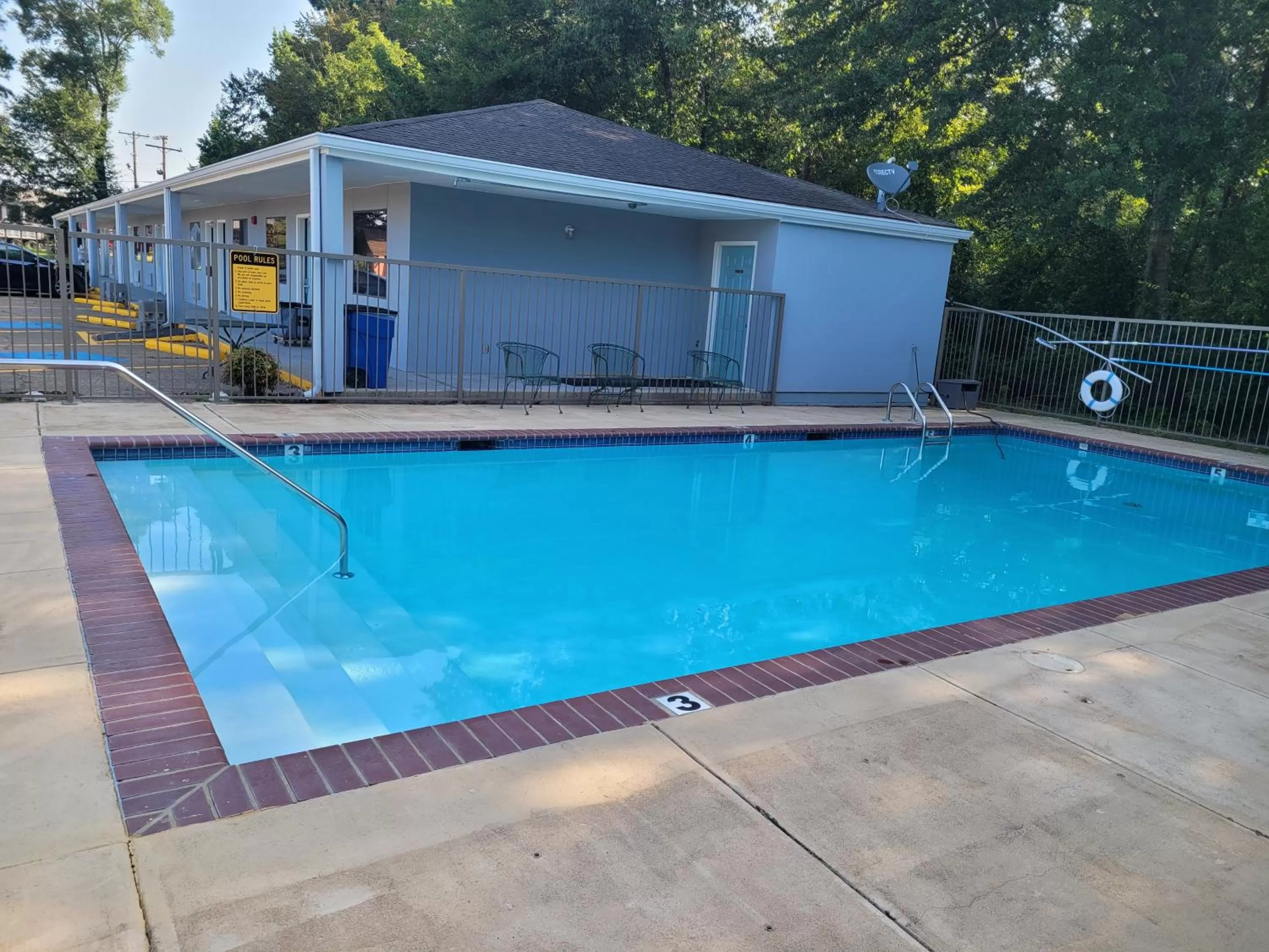 Swimming pool in Super 8 by Wyndham Arkadelphia Caddo Valley Area