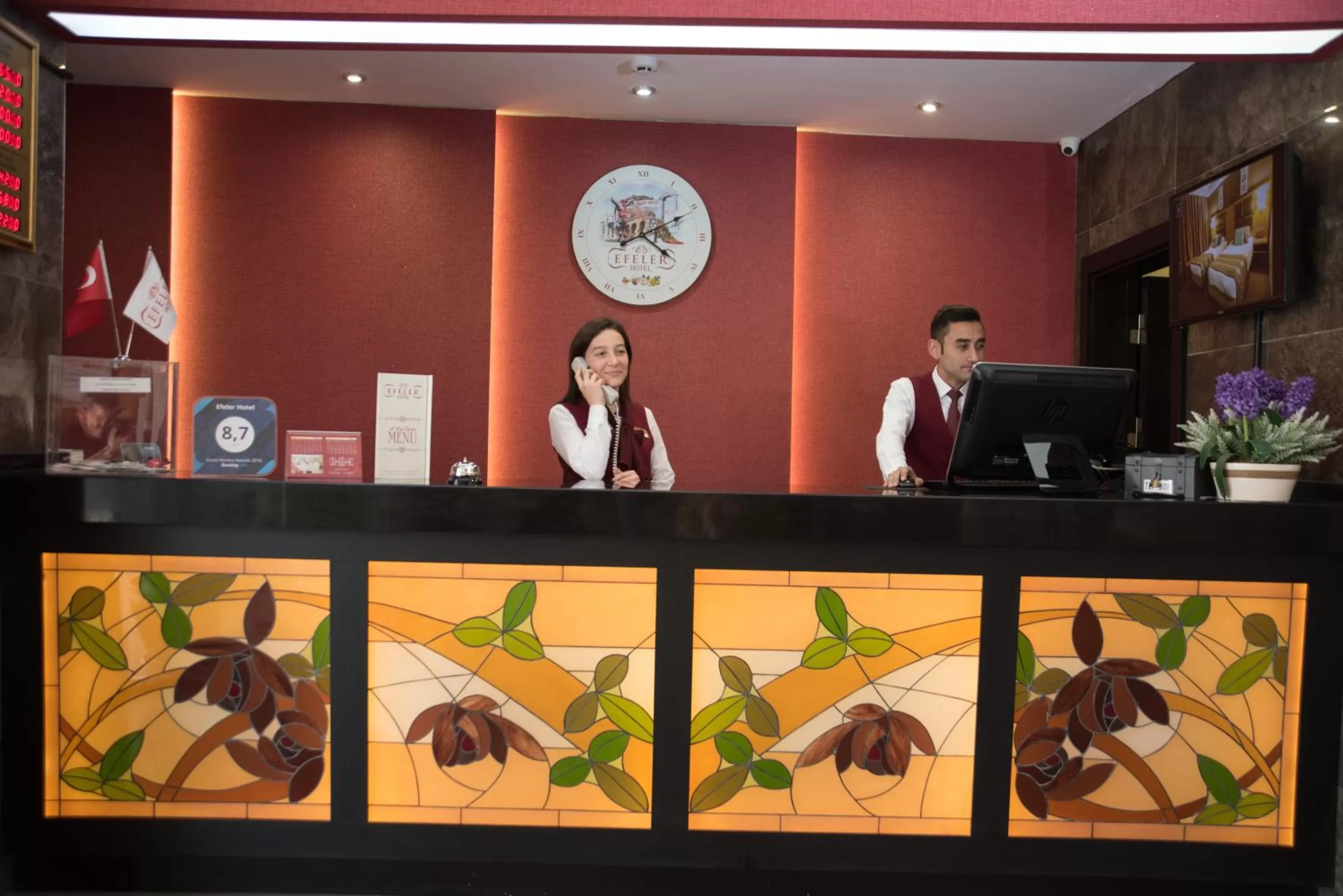 Lobby or reception in Efeler Hotel