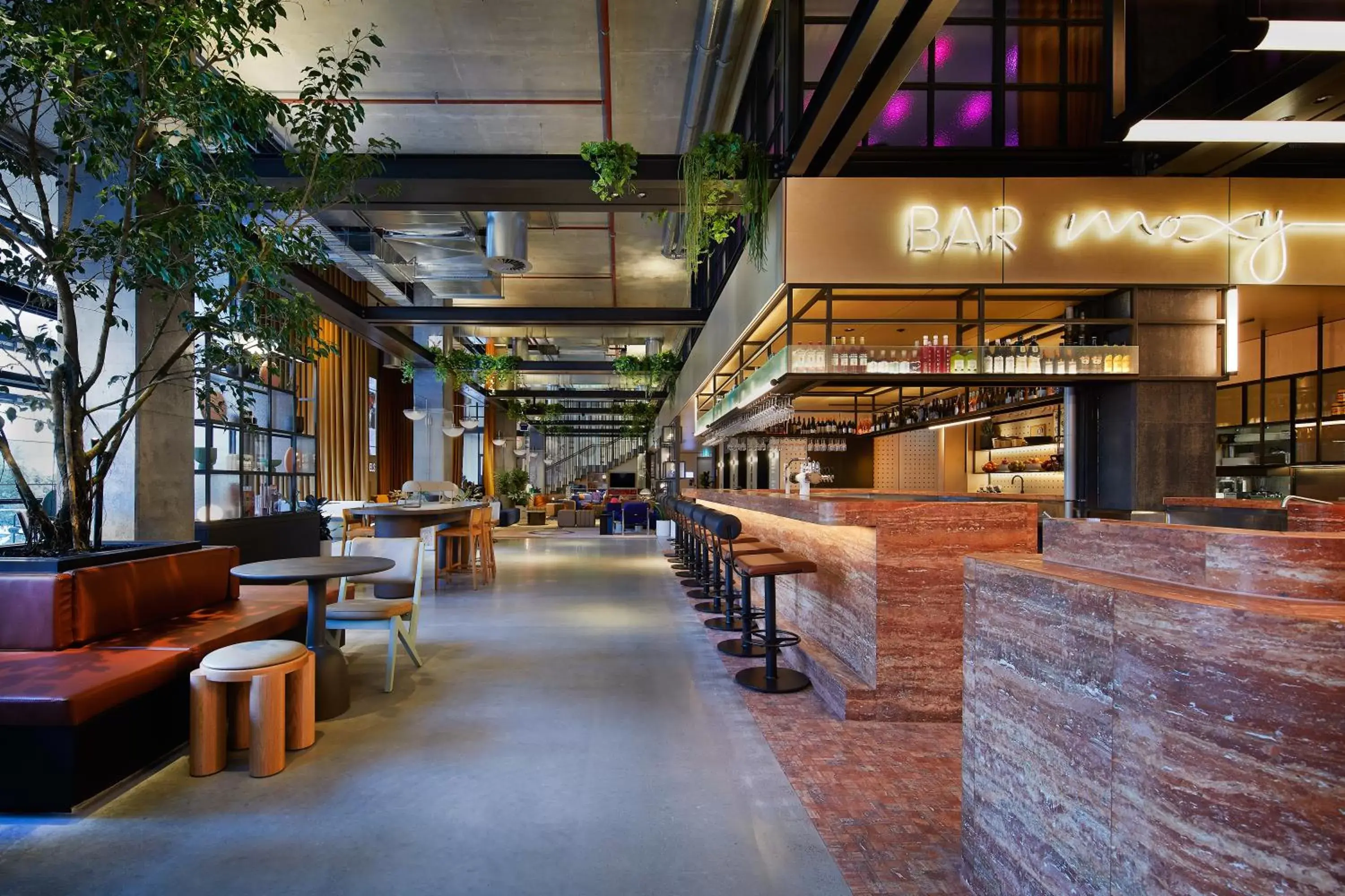 Restaurant/places to eat in Moxy Sydney Airport