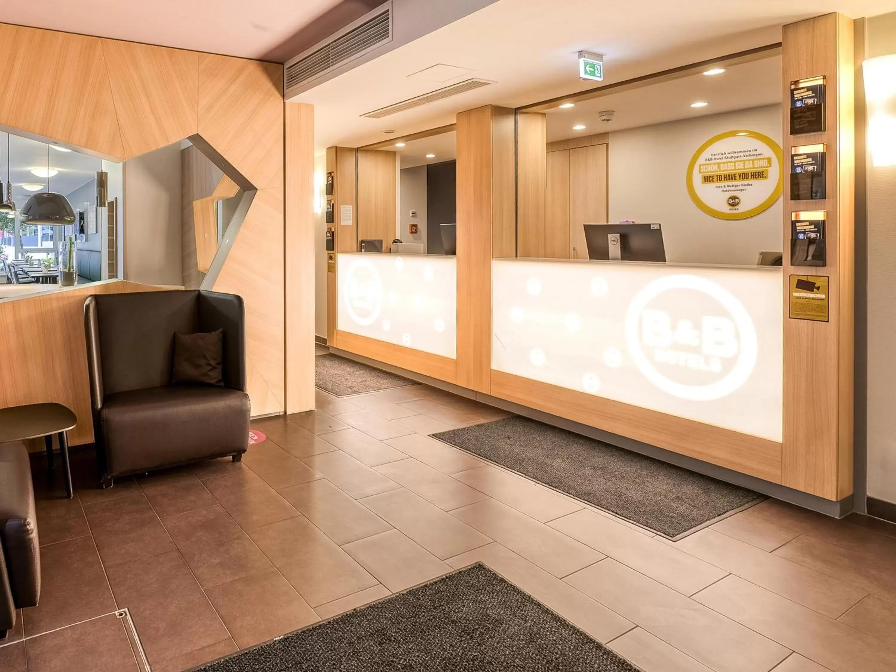 Lobby or reception, Lobby/Reception in B&B Hotel Stuttgart-Vaihingen