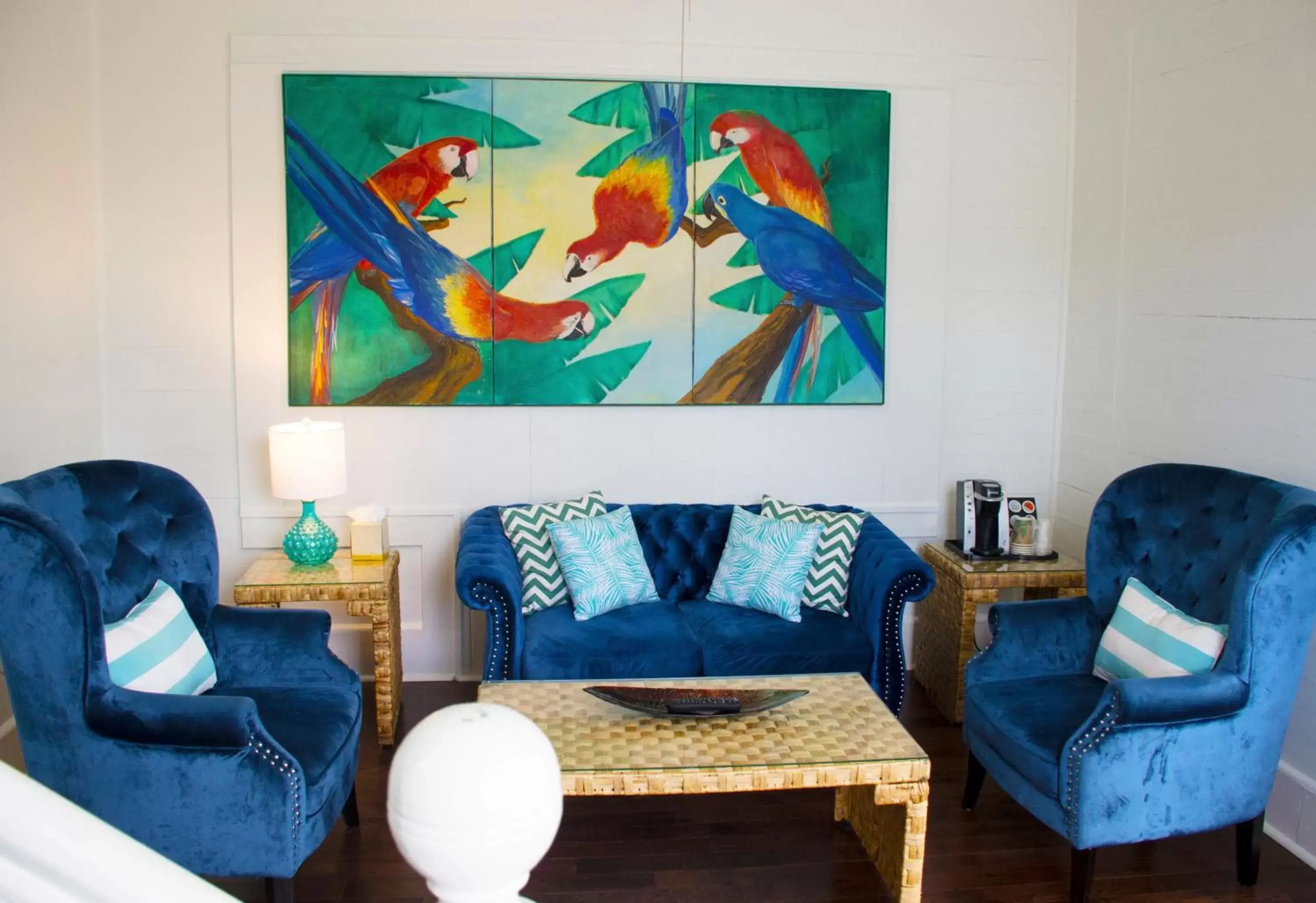 Living room in Duval House Living room in Duval House