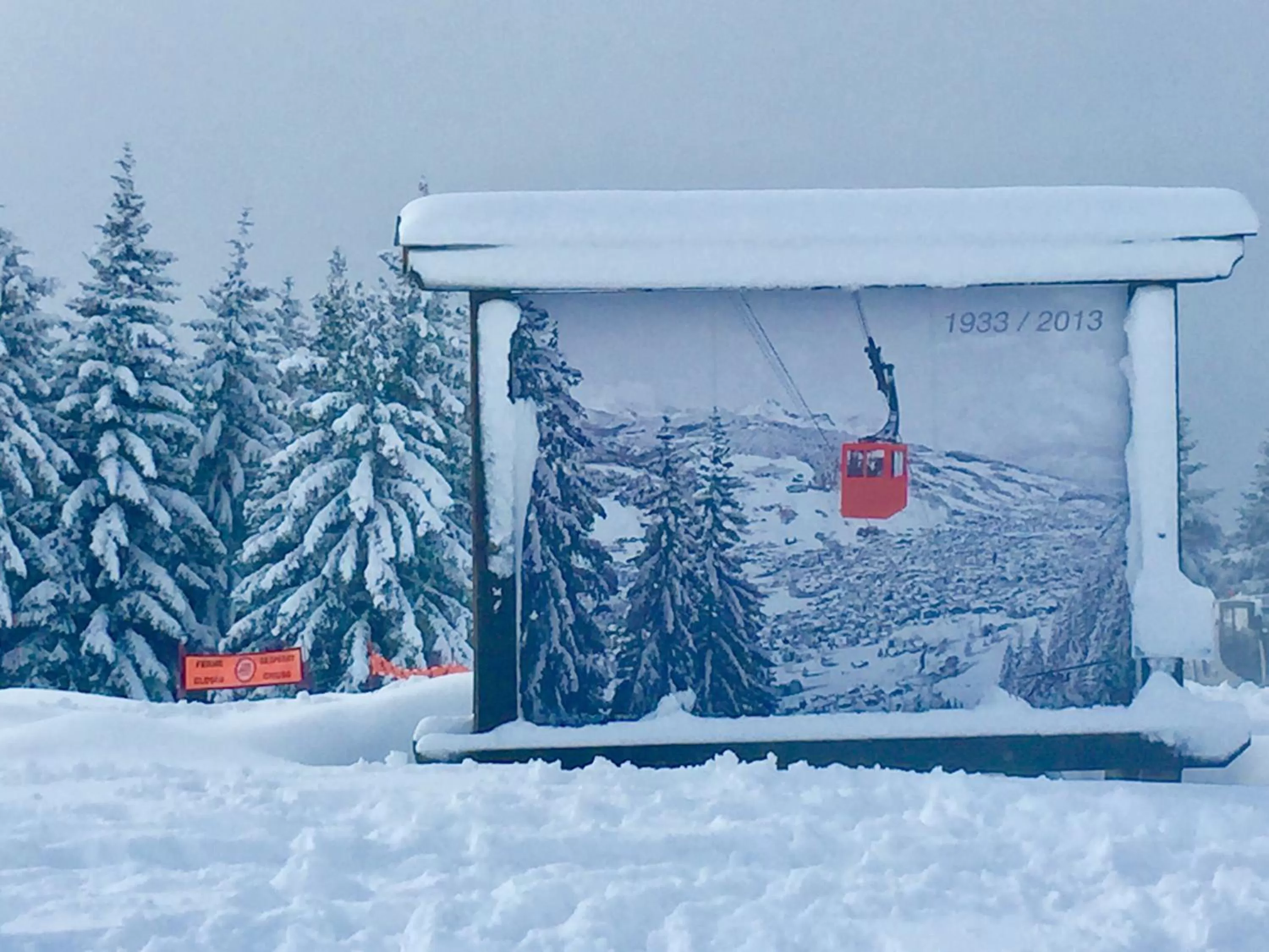 Mountain view in Coeur des Neiges