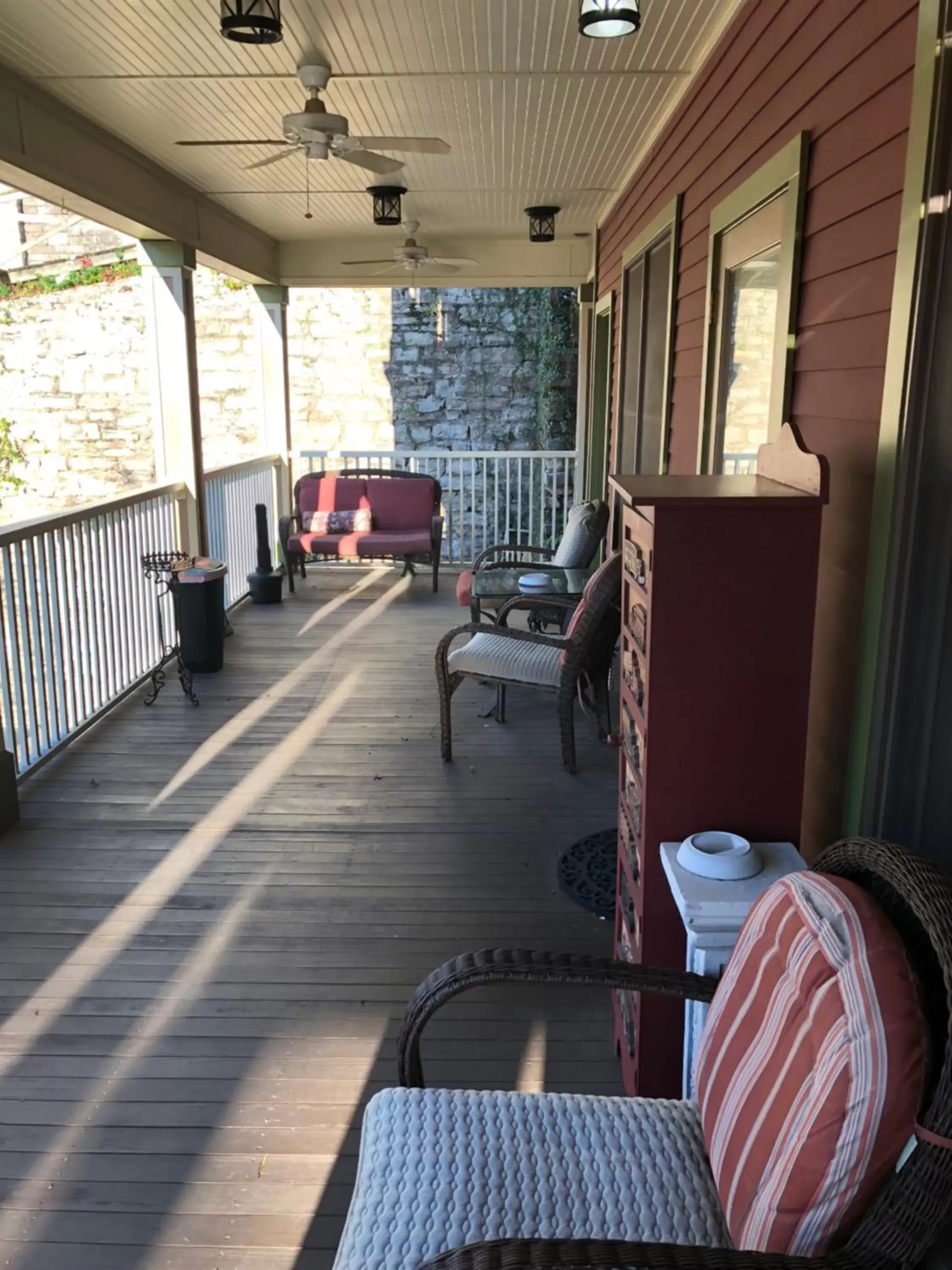 Patio, Seating Area in All Seasons Inn